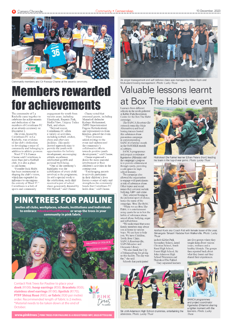 Comaro Chronicle 13 December 2023 page 6