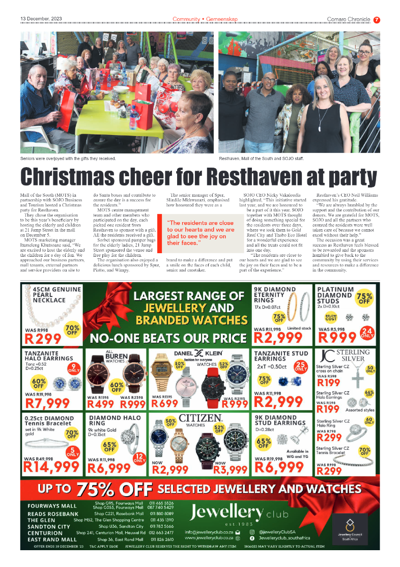 Comaro Chronicle 13 December 2023 page 7