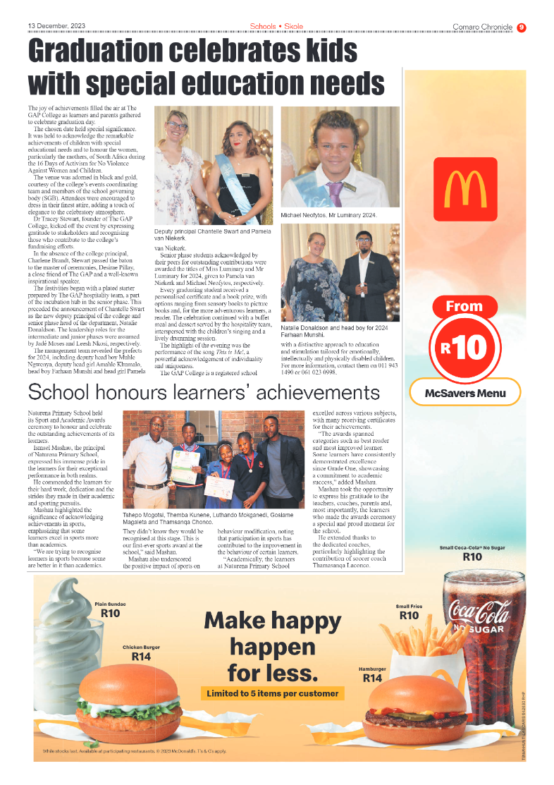 Comaro Chronicle 13 December 2023 page 9