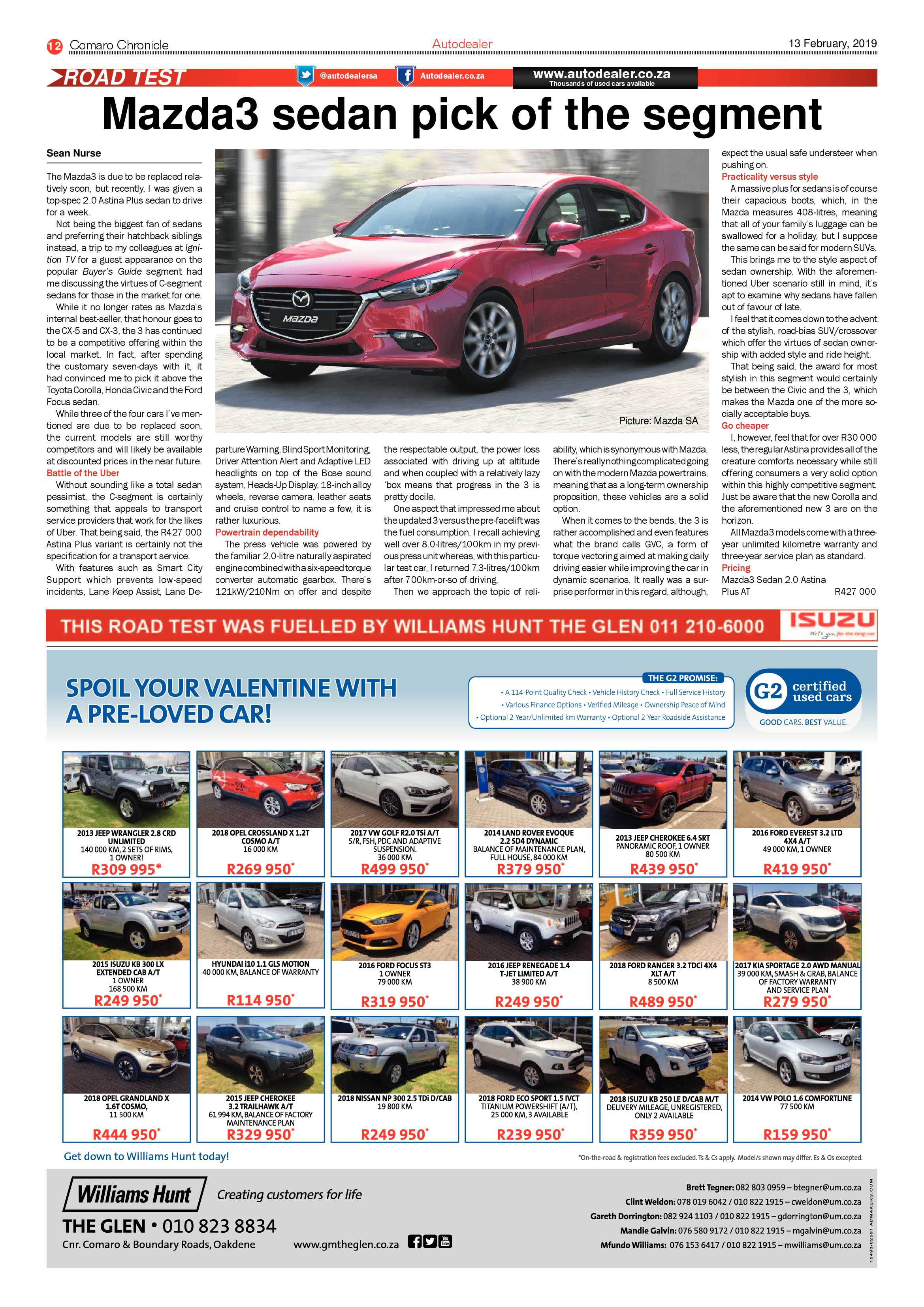 Comaro Chronicle 13 February 2019 page 12