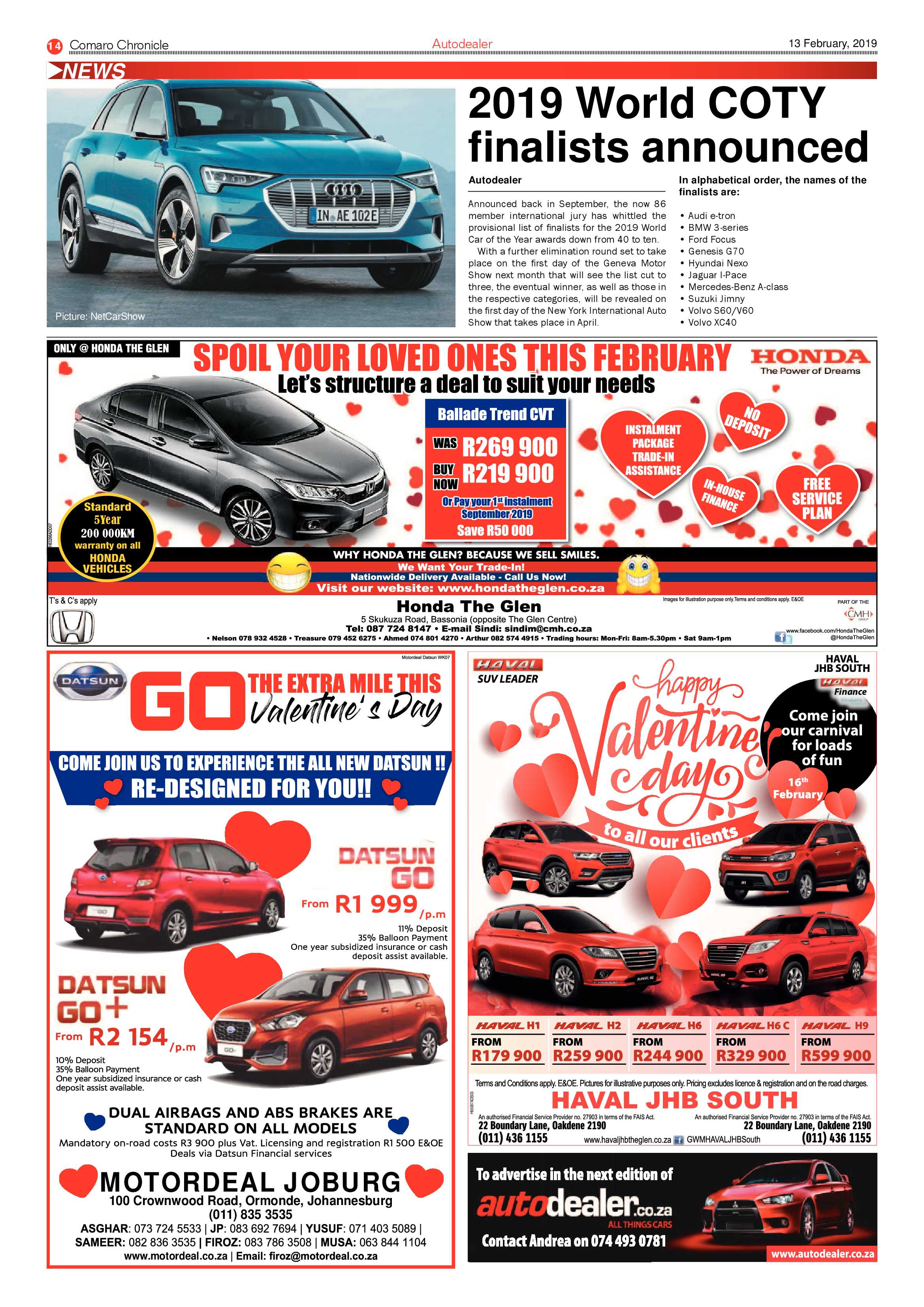 Comaro Chronicle 13 February 2019 page 14