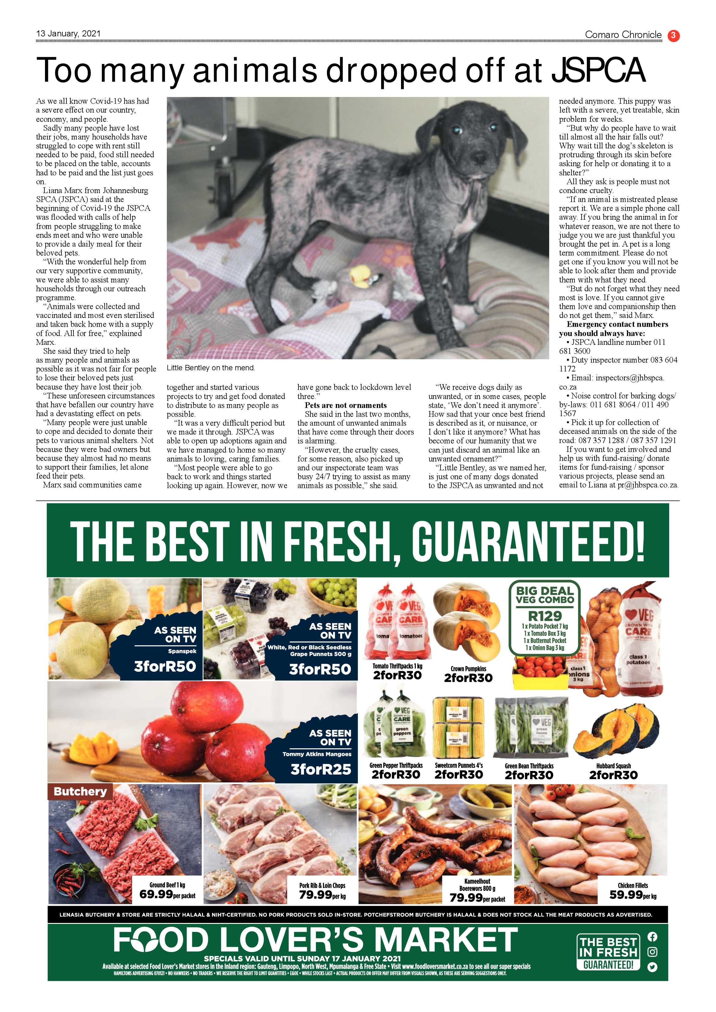 Comaro Chronicle 13 January 2021 page 3