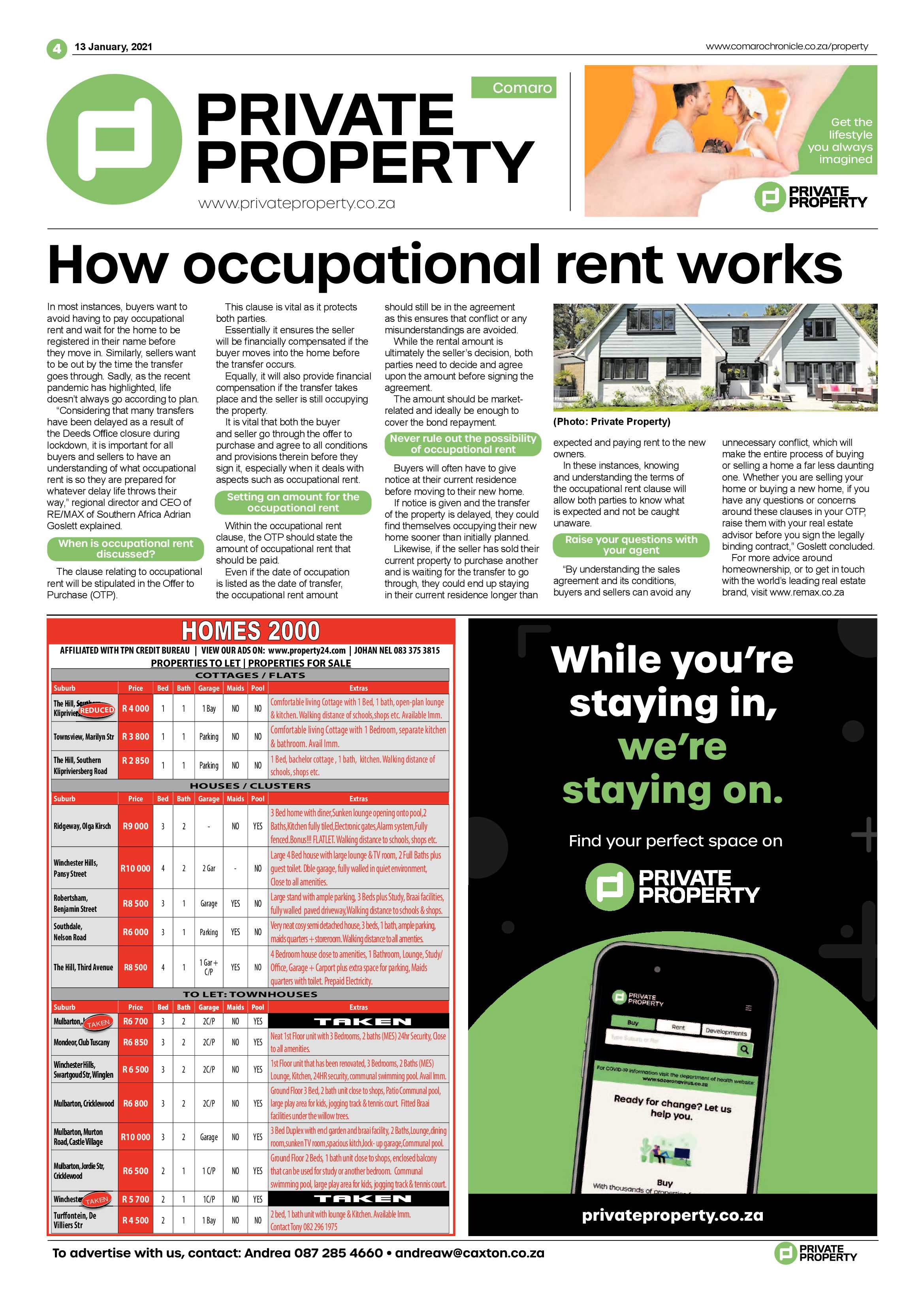 Comaro Chronicle 13 January 2021 page 4