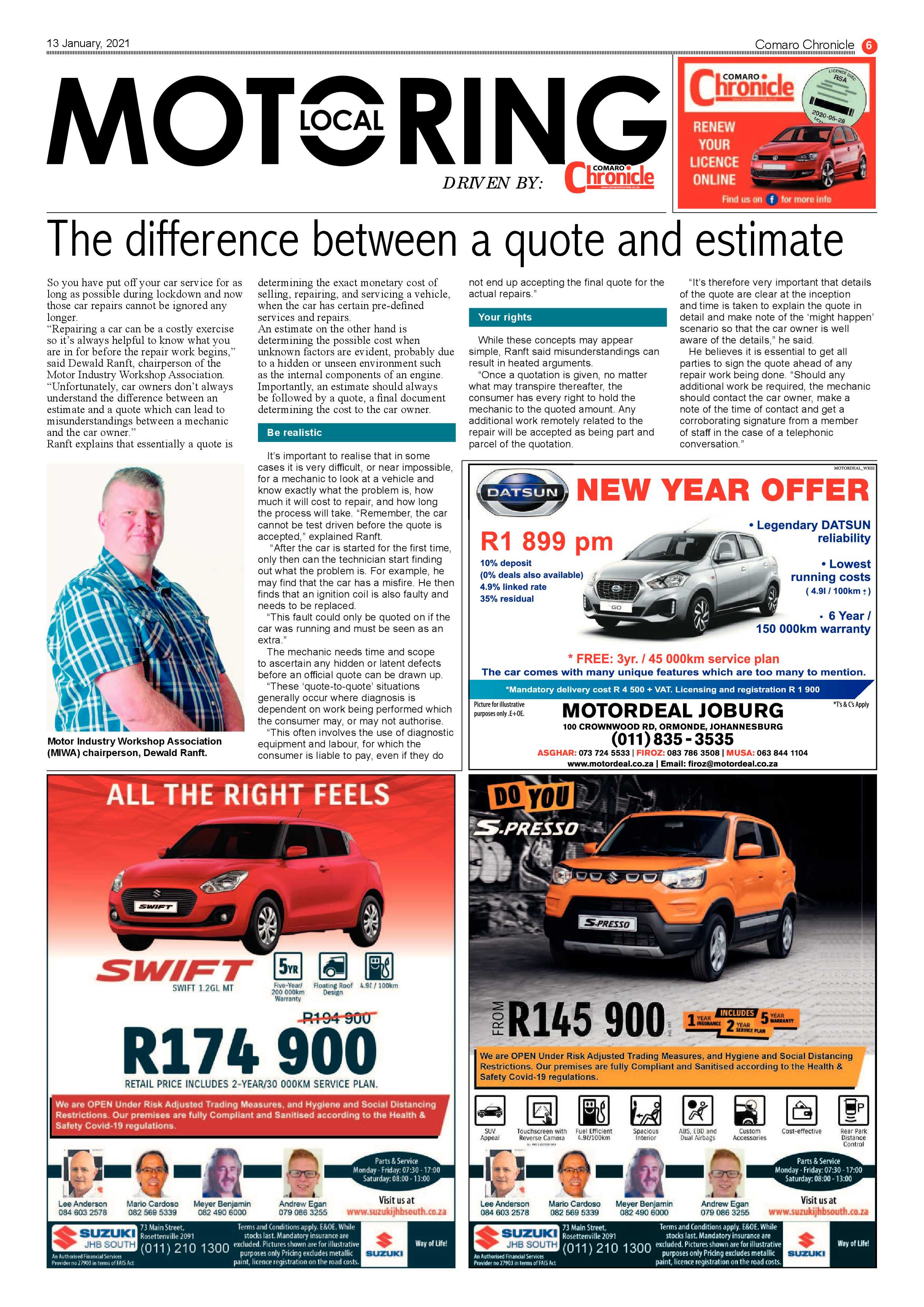 Comaro Chronicle 13 January 2021 page 6