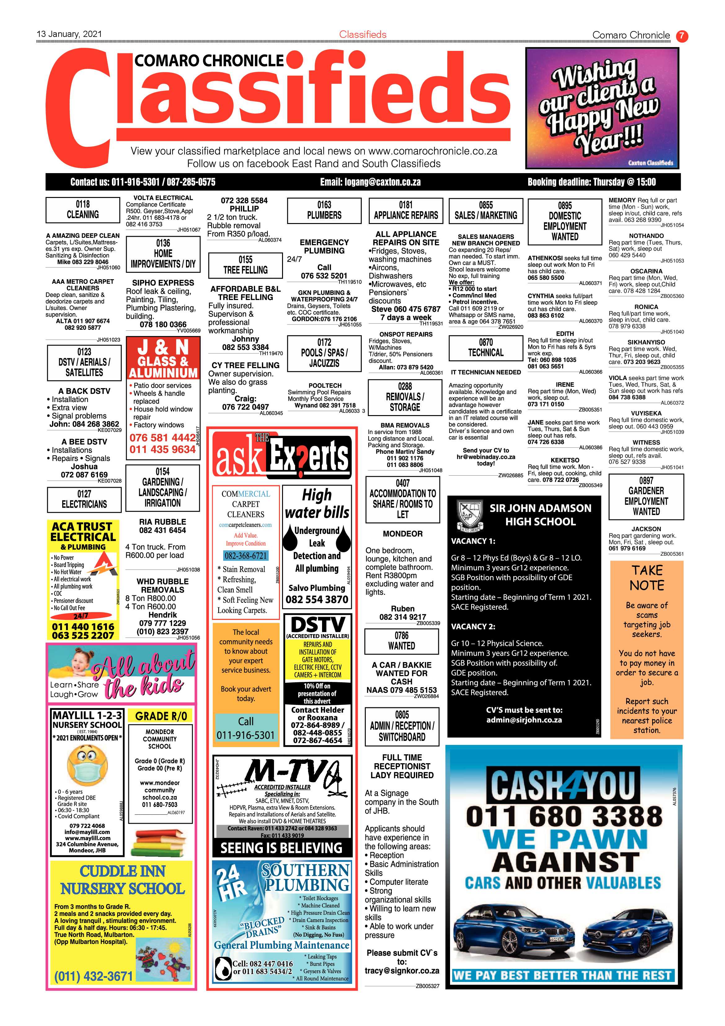 Comaro Chronicle 13 January 2021 page 7