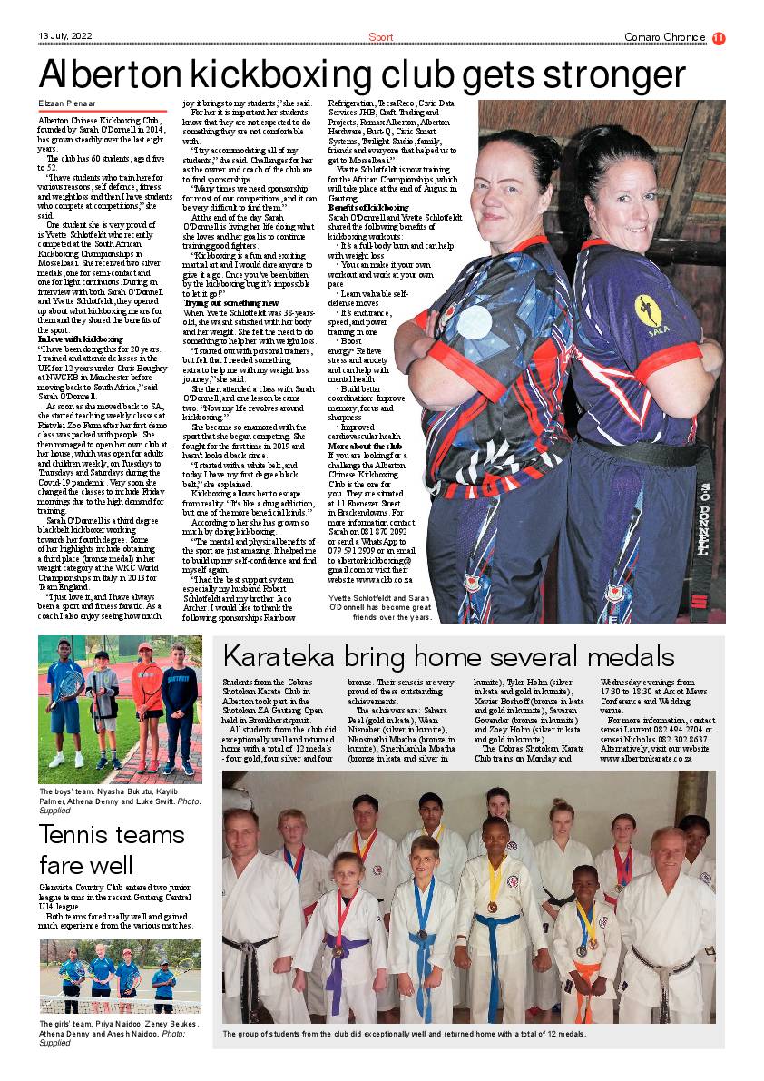 Comaro Chronicle 13 July 2022 page 13