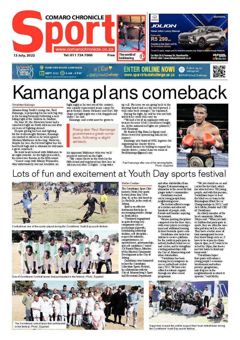 Comaro Chronicle 13 July 2022 page 14