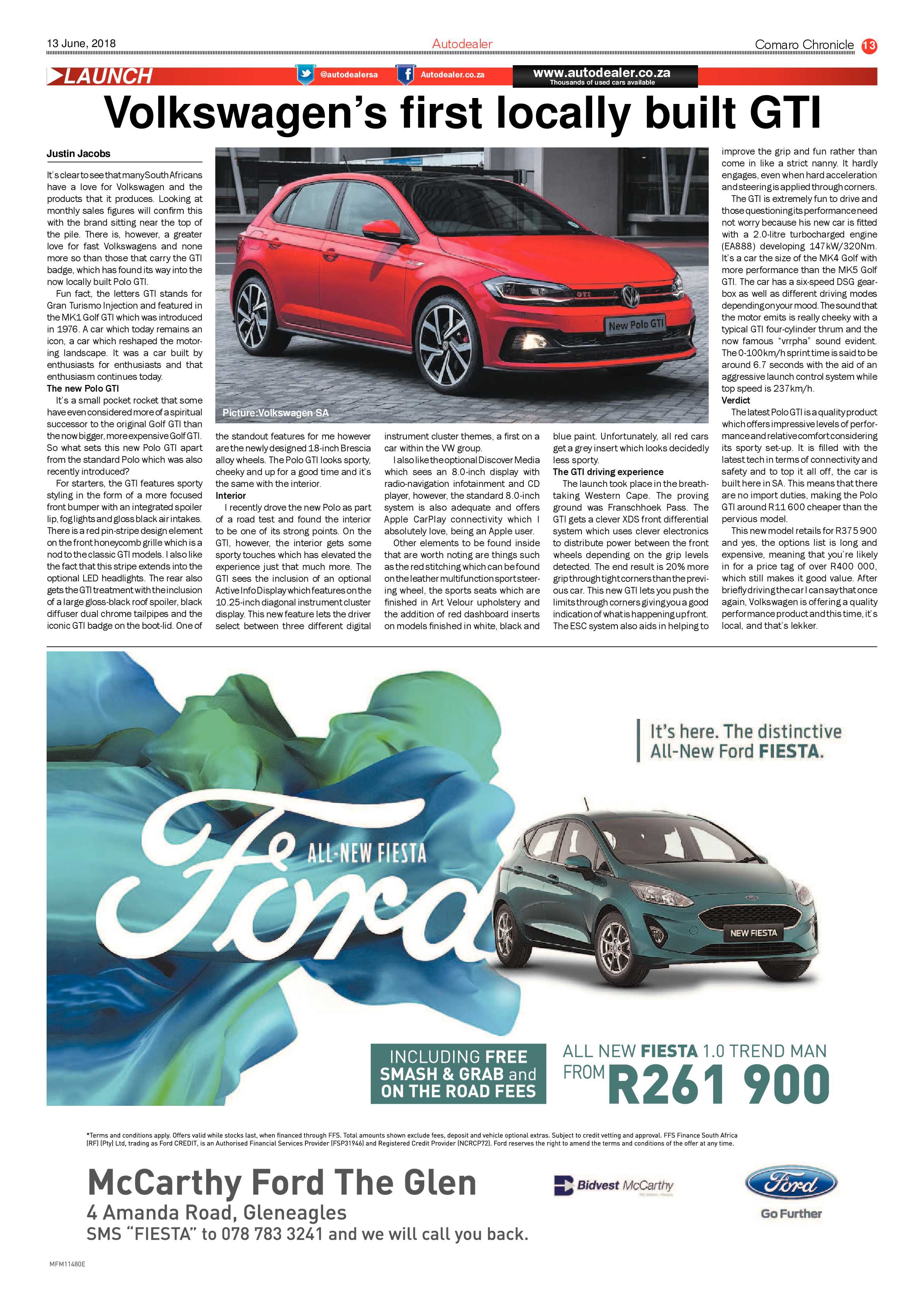 Comaro Chronicle 13 June 2018 page 13