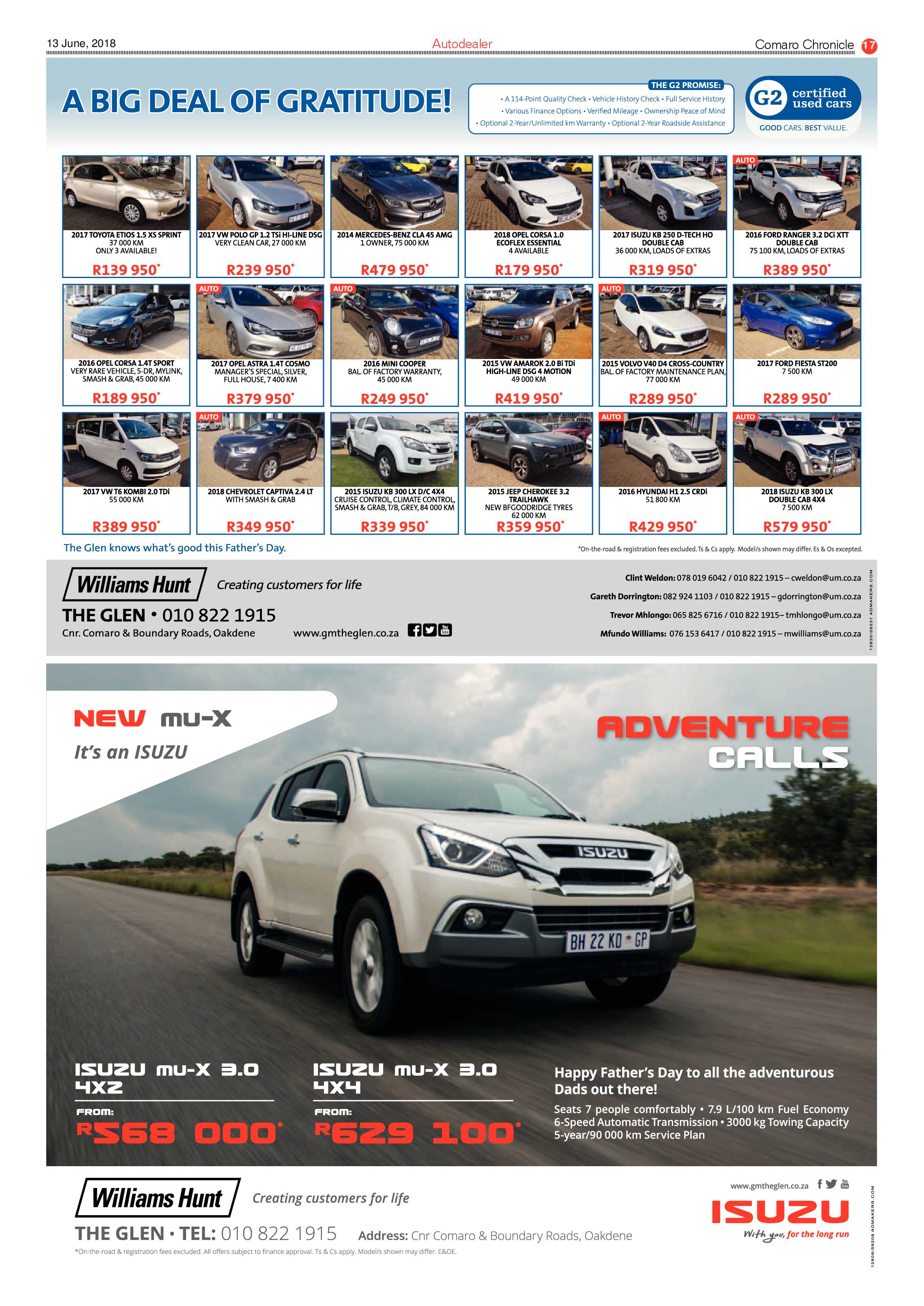 Comaro Chronicle 13 June 2018 page 17