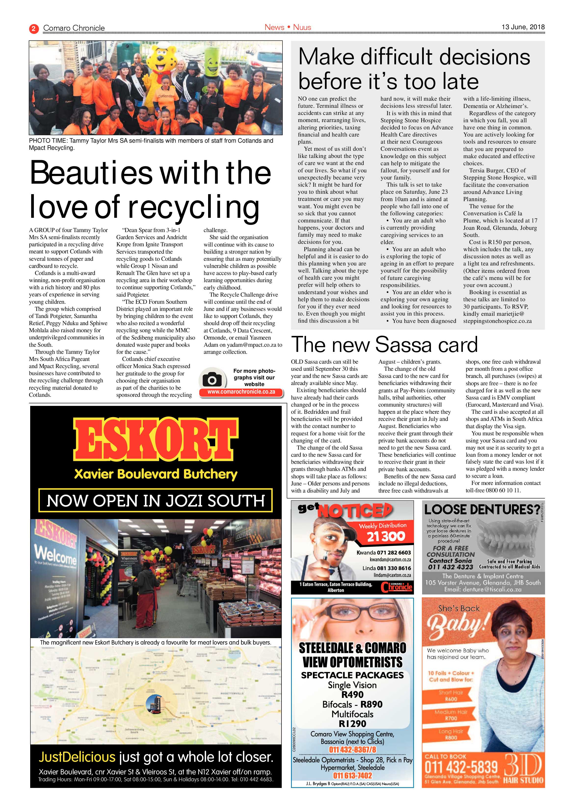 Comaro Chronicle 13 June 2018 page 2