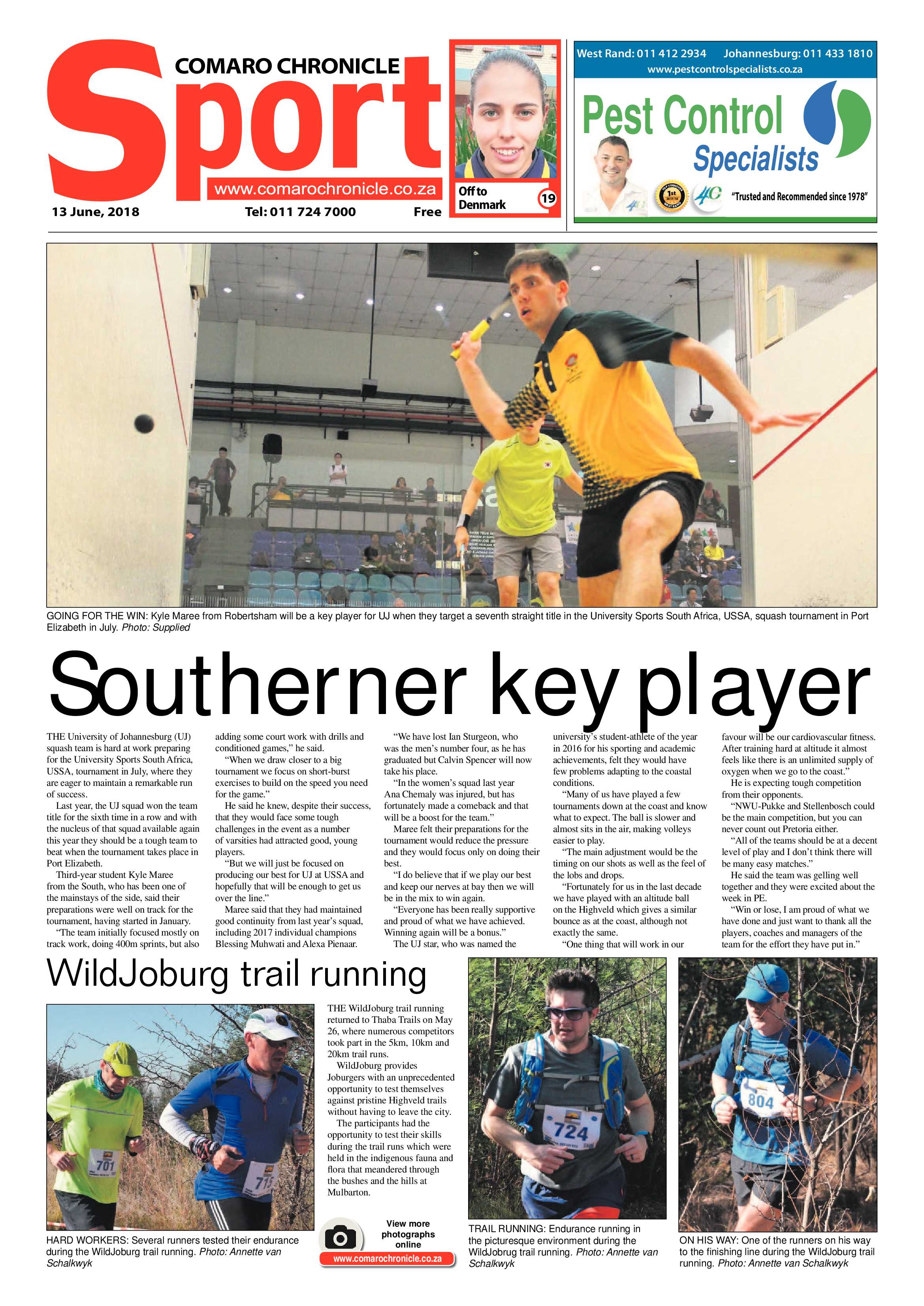Comaro Chronicle 13 June 2018 page 20