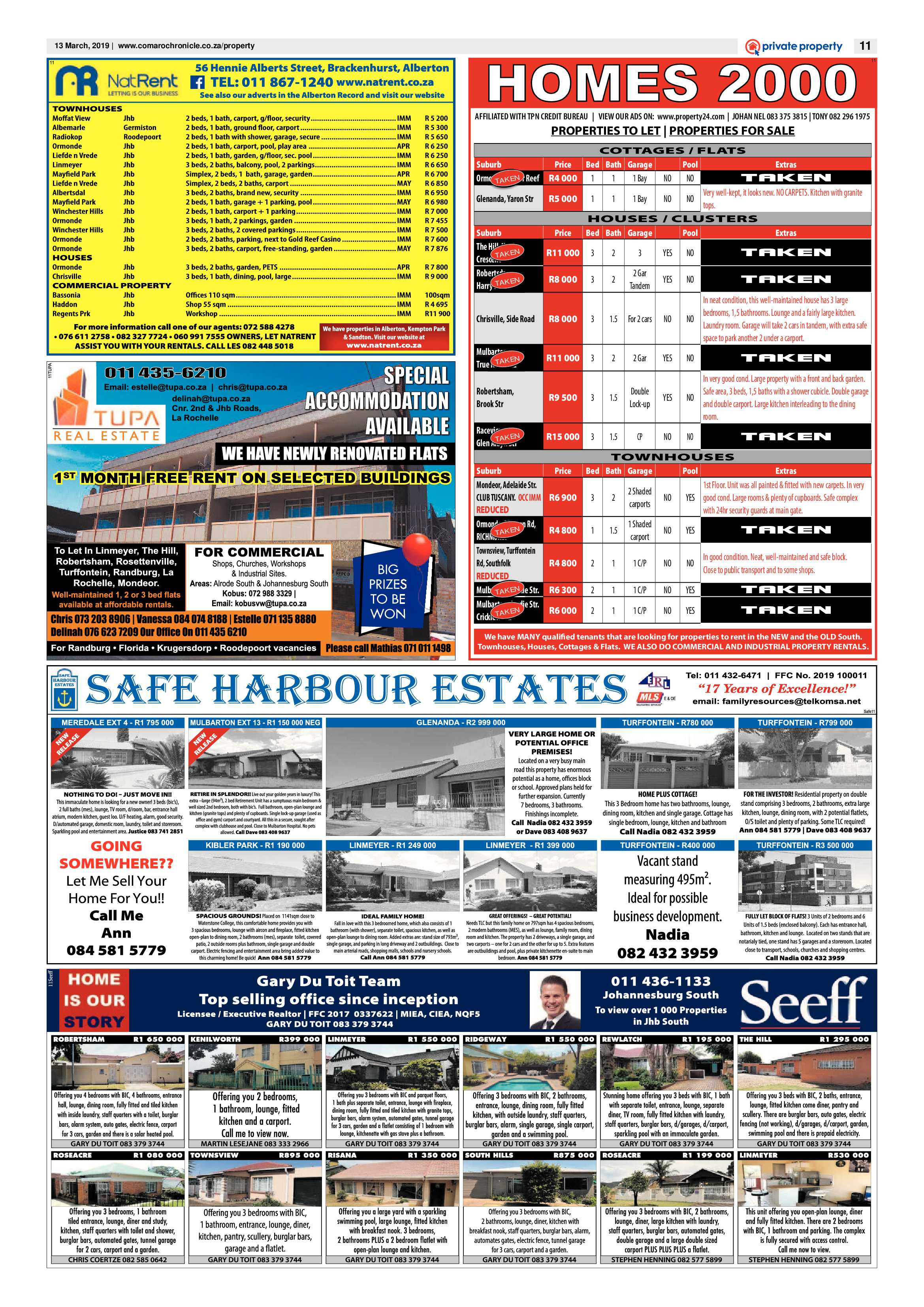 Comaro Chronicle 13 March 2019 page 11
