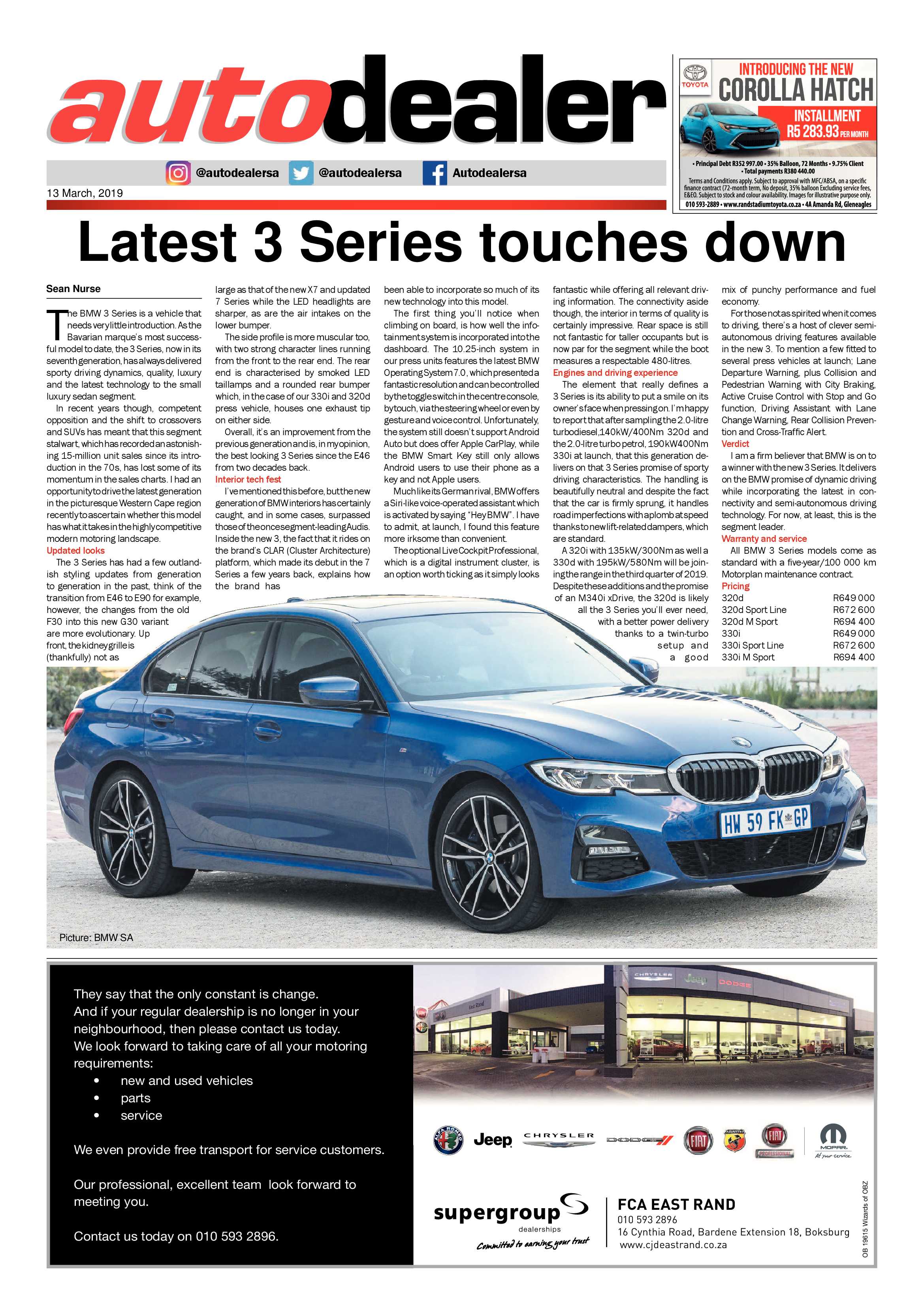 Comaro Chronicle 13 March 2019 page 15