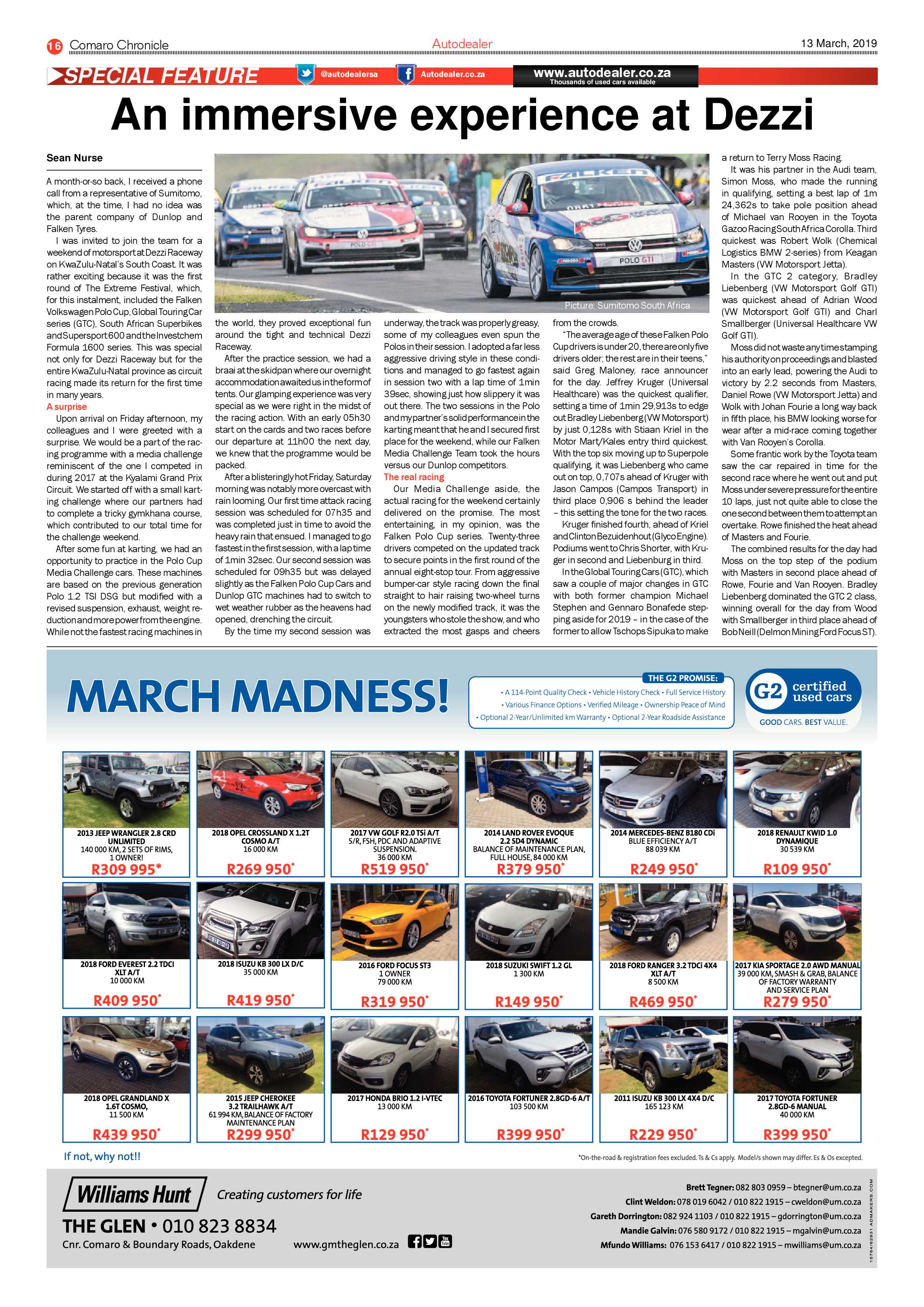 Comaro Chronicle 13 March 2019 page 16