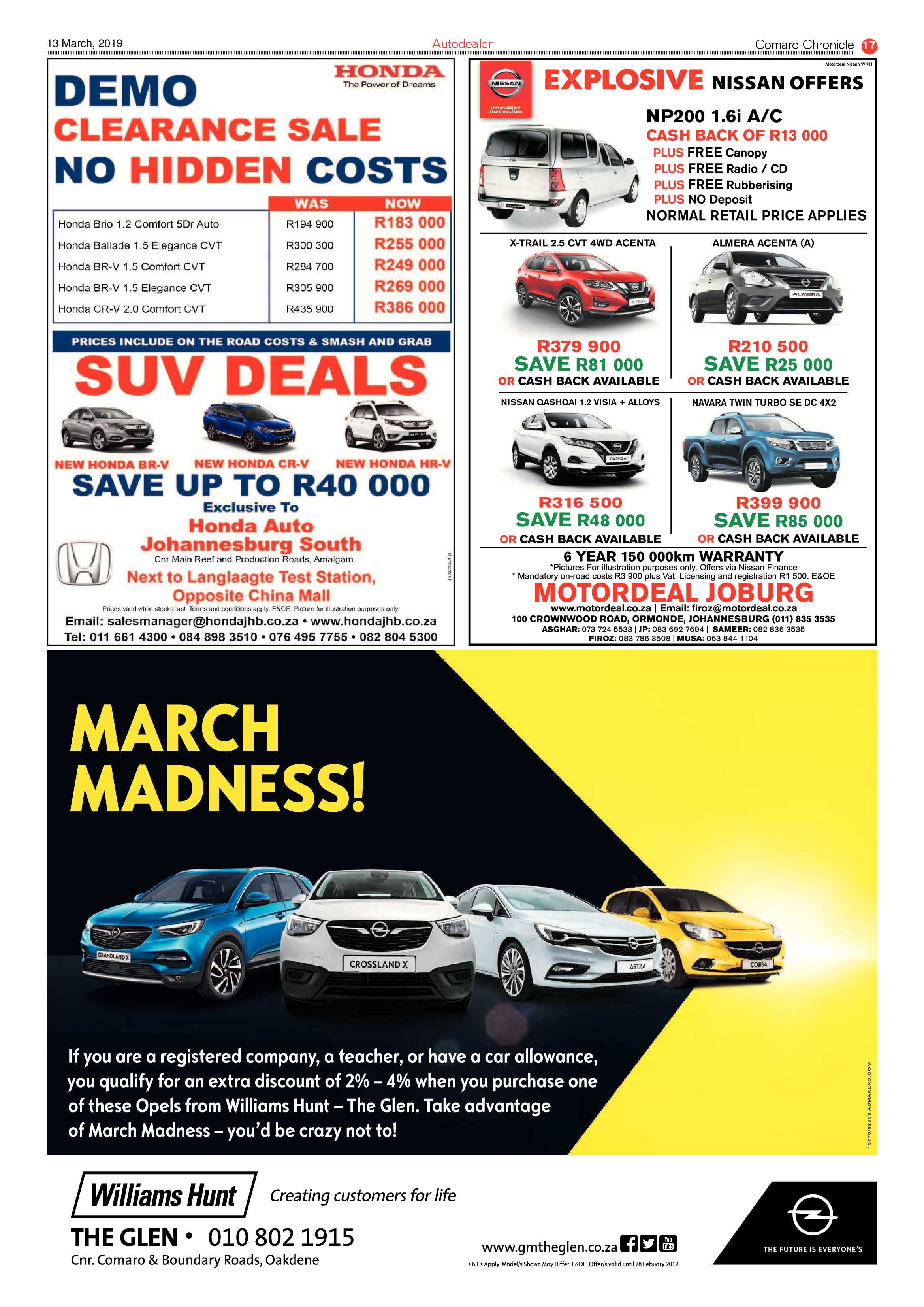 Comaro Chronicle 13 March 2019 page 17