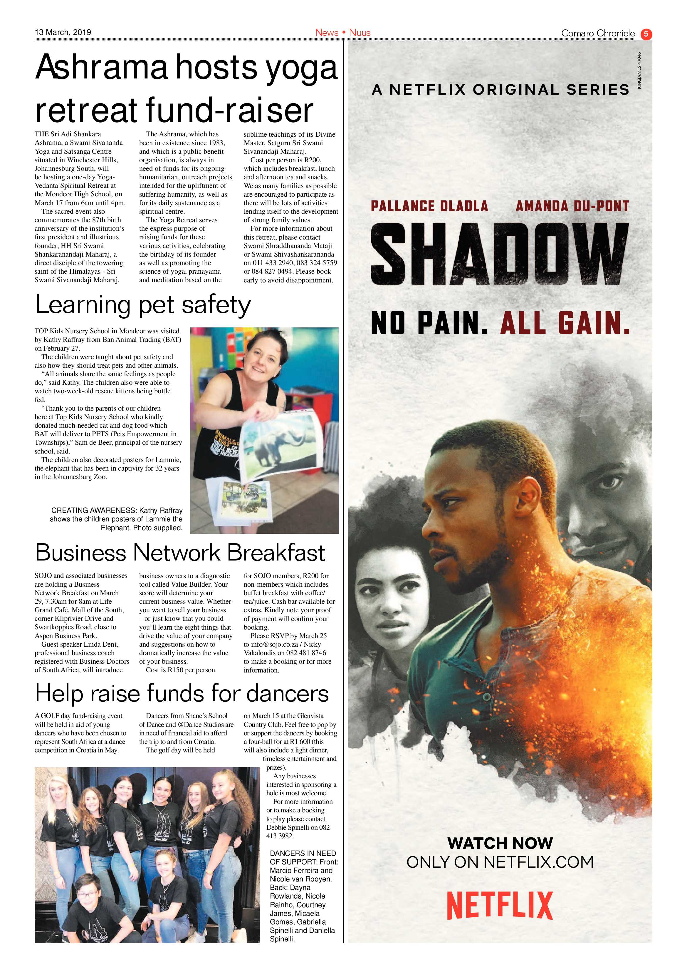 Comaro Chronicle 13 March 2019 page 5