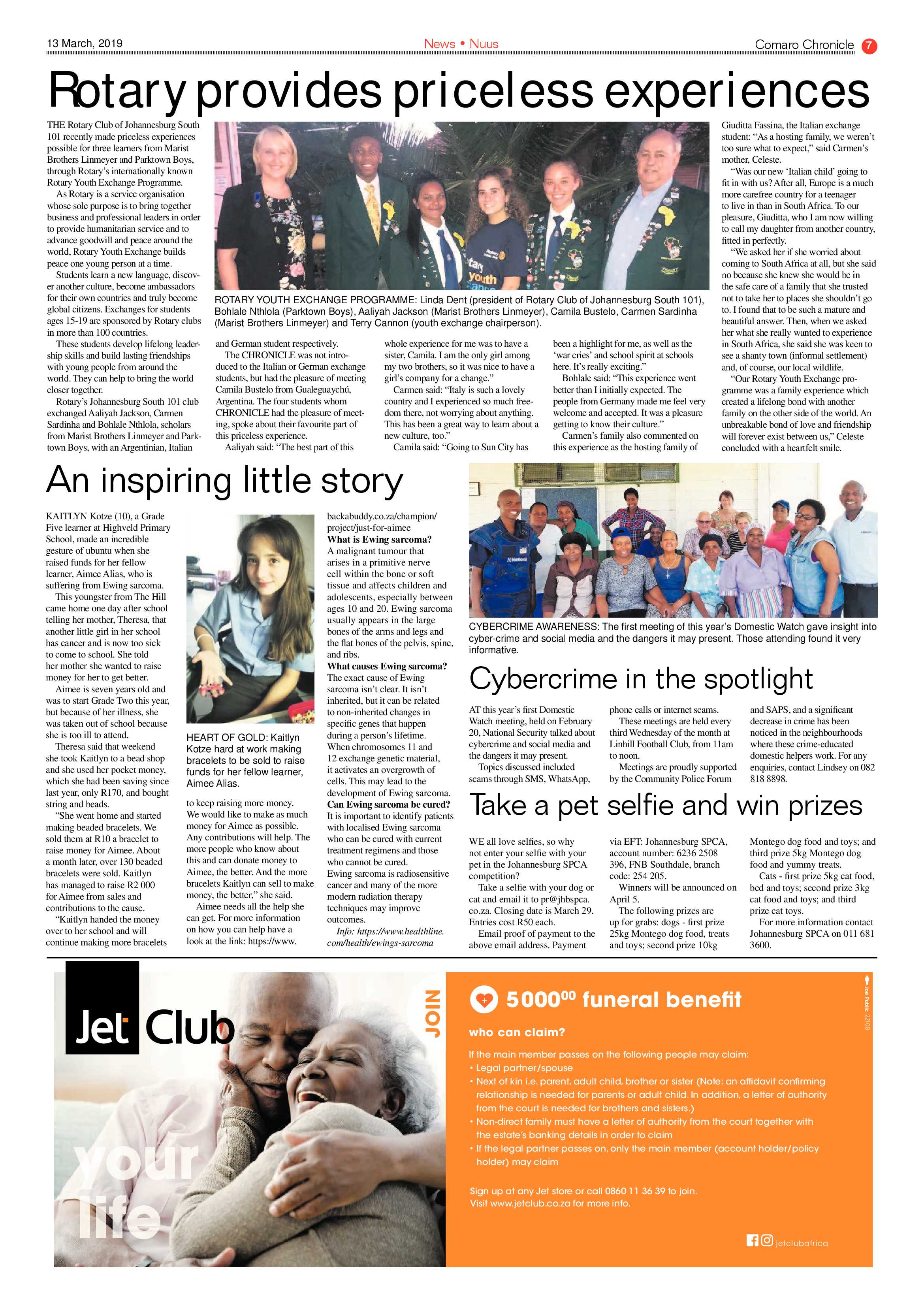 Comaro Chronicle 13 March 2019 page 7