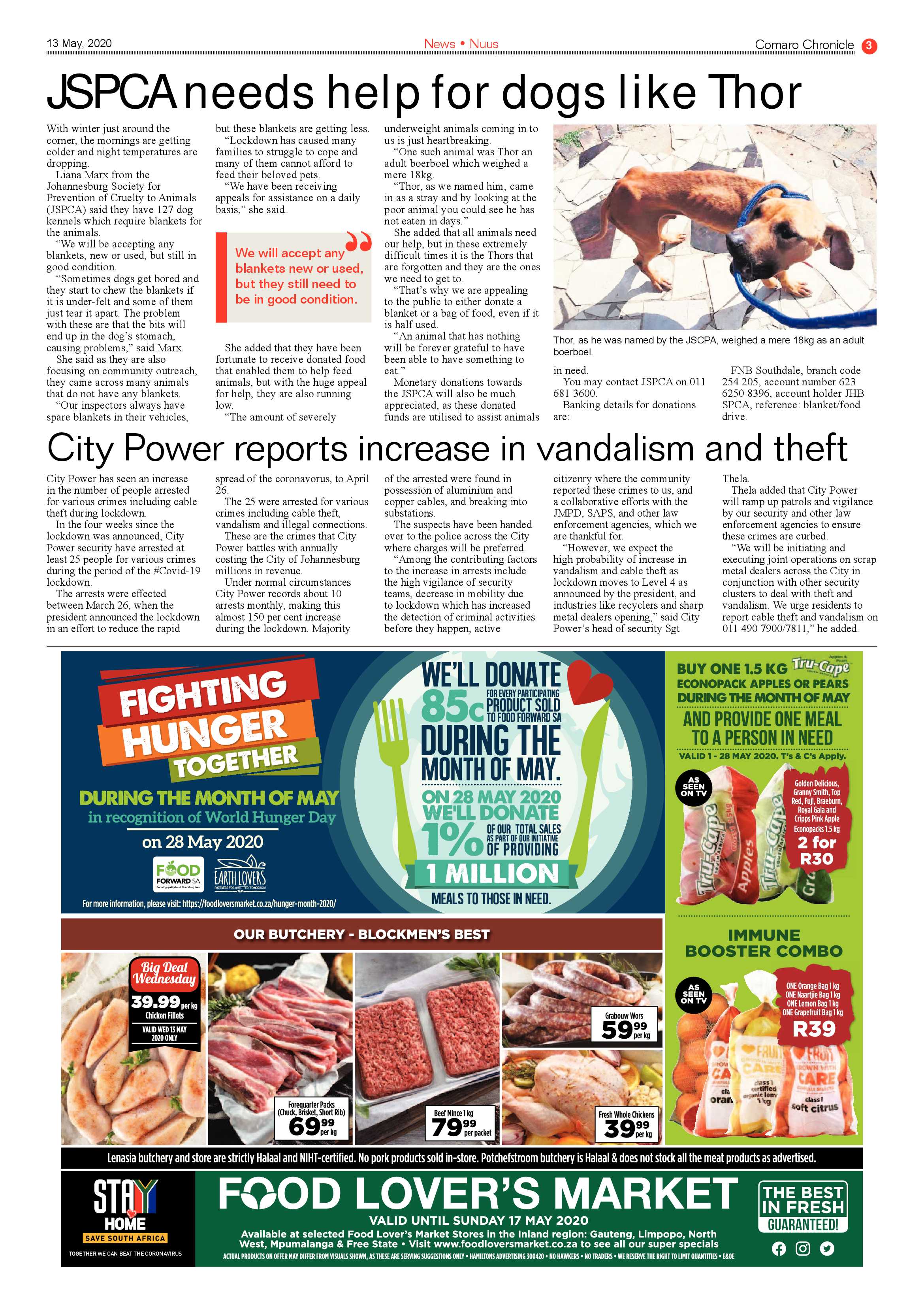 Comaro Chronicle 13 May 2020 page 3