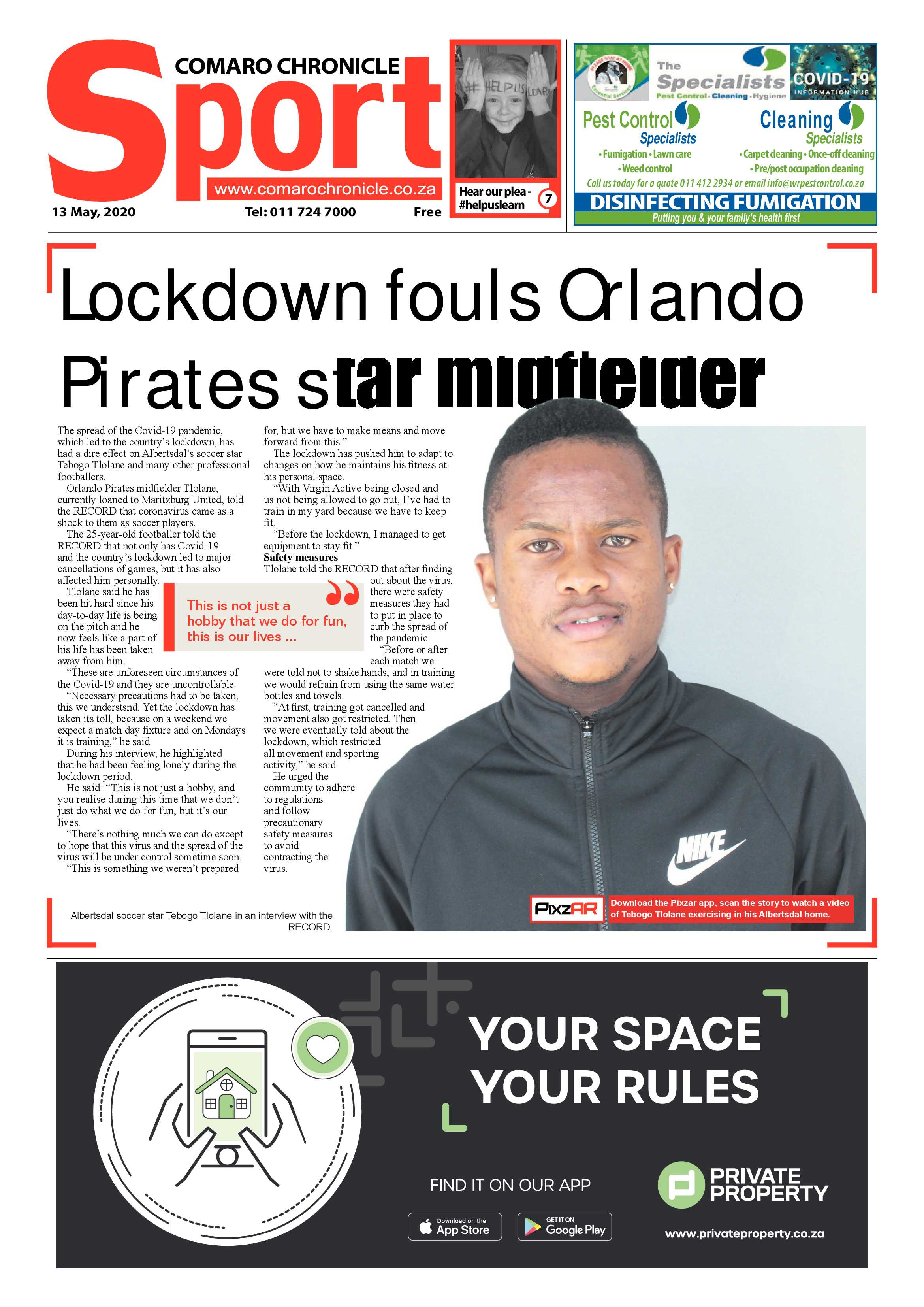 Comaro Chronicle 13 May 2020 page 8