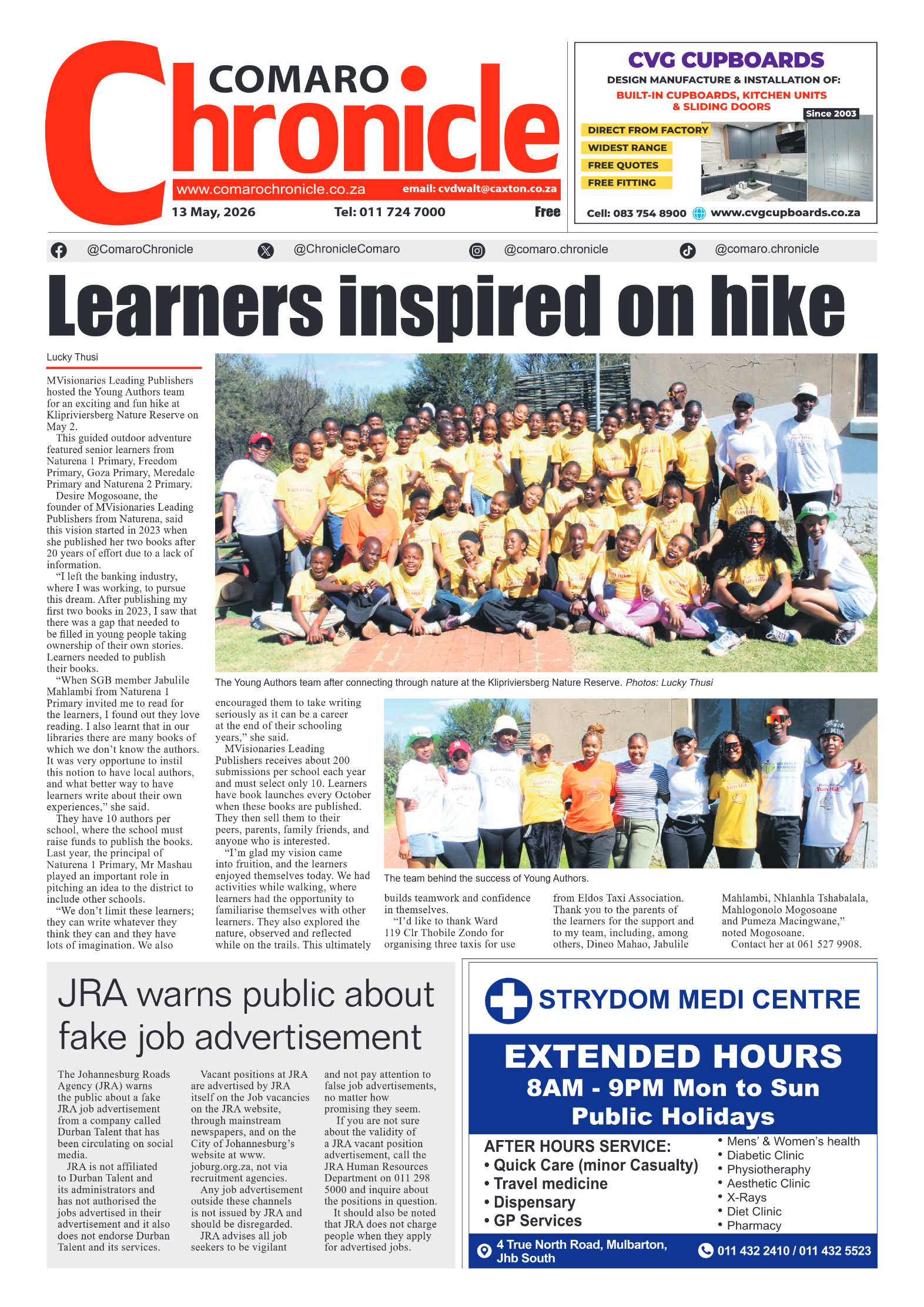 Comaro Chronicle 13 May 2026 page 3