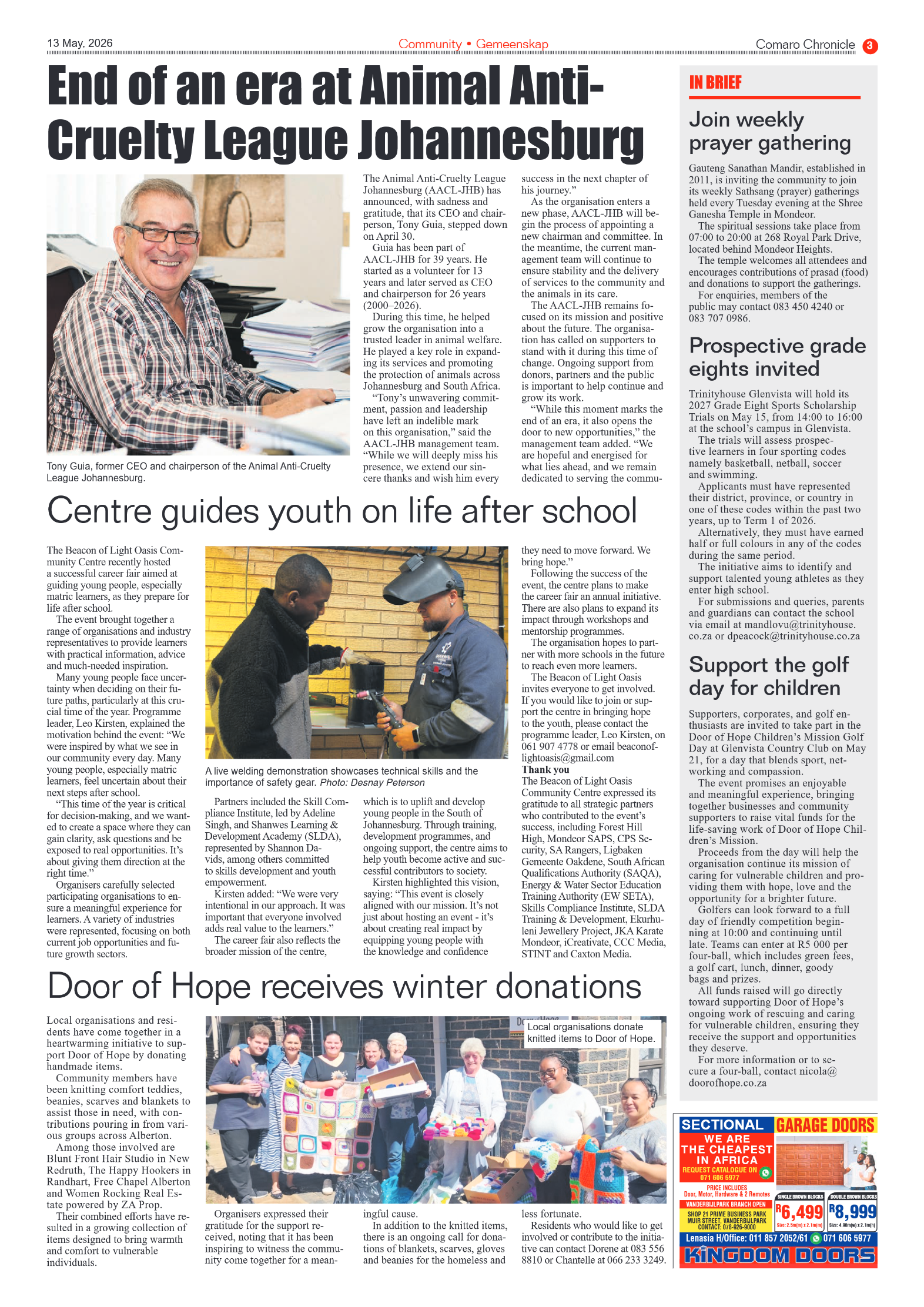 Comaro Chronicle 13 May 2026 page 5