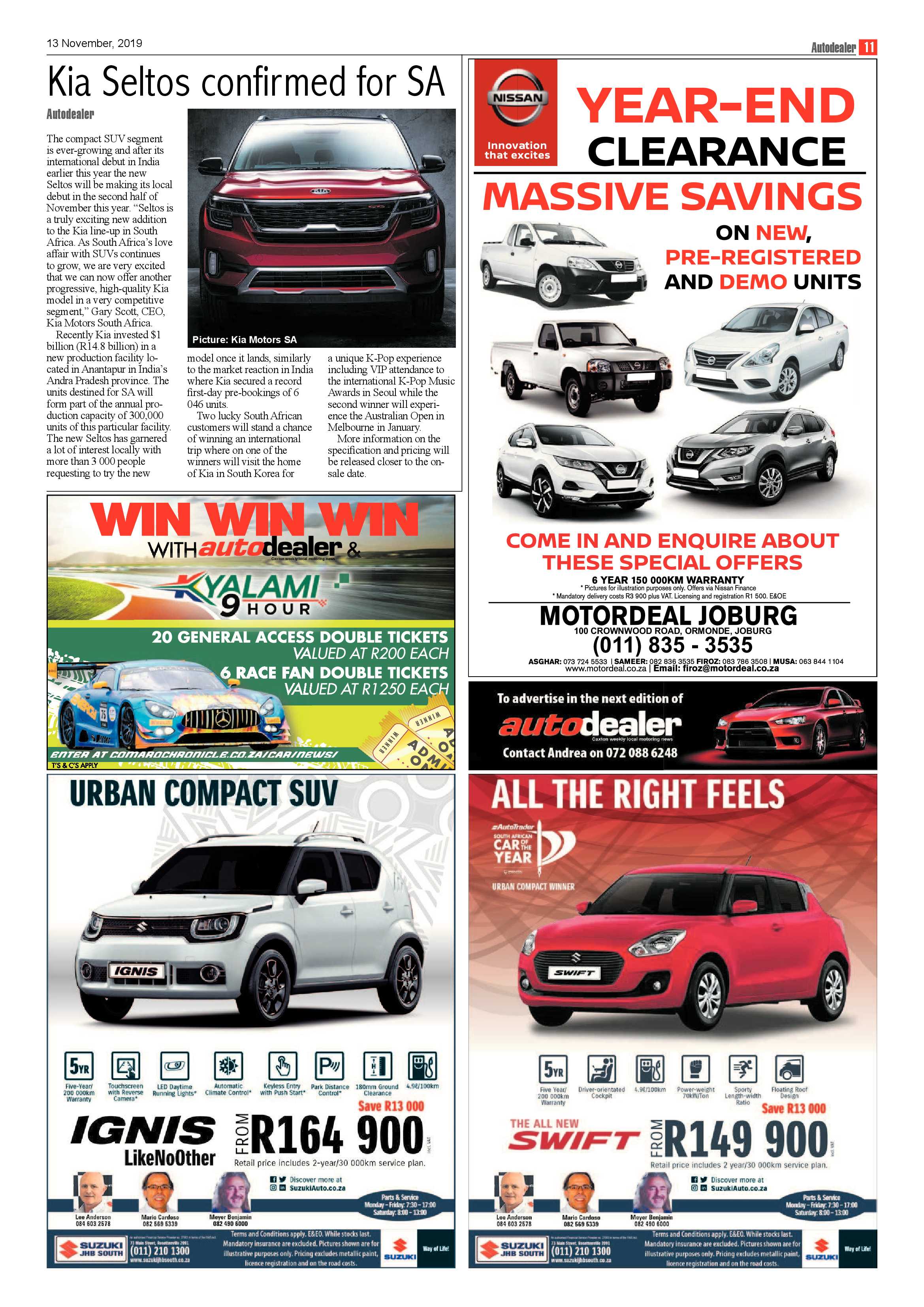 Comaro Chronicle 13 November 2019 page 11