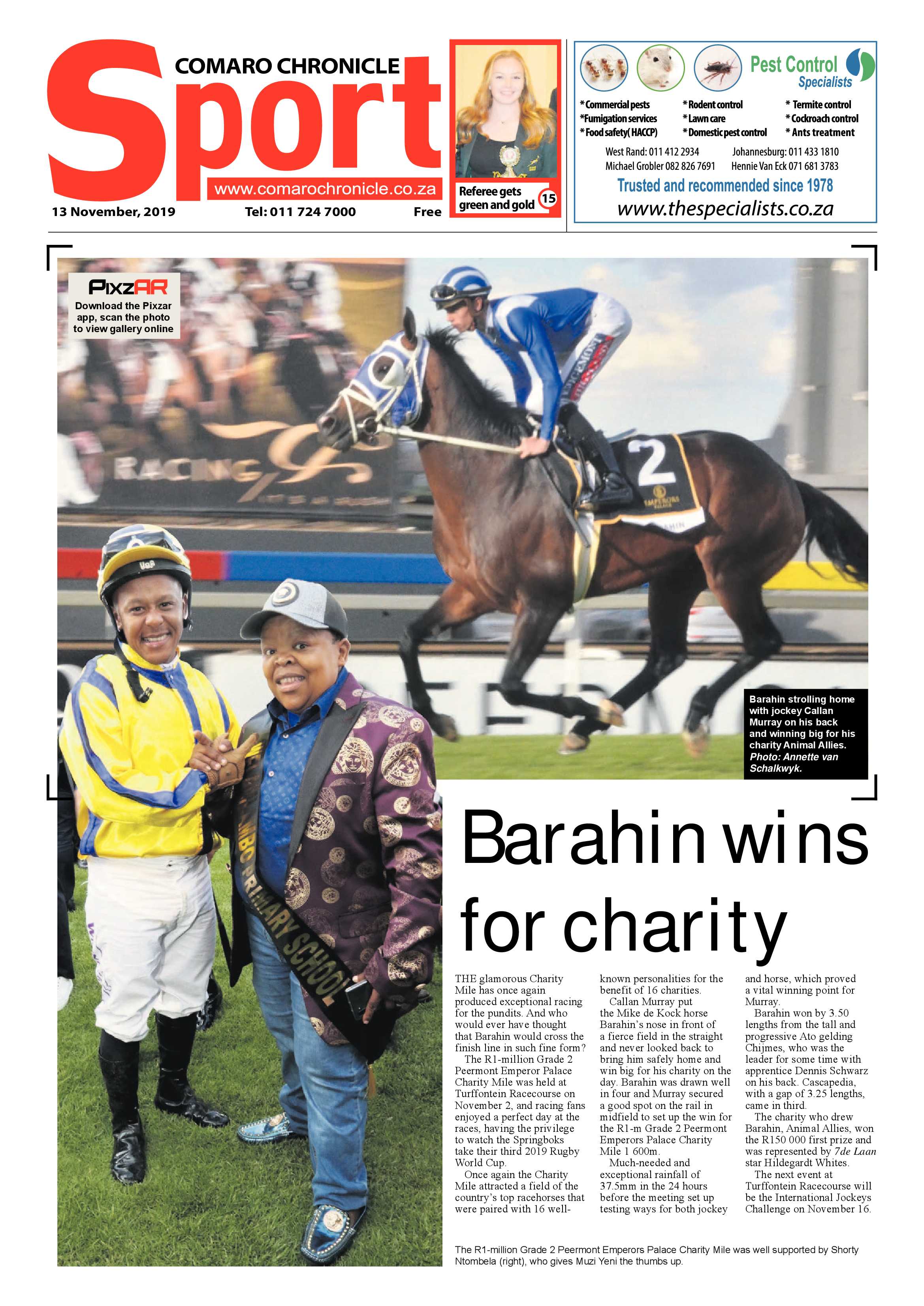 Comaro Chronicle 13 November 2019 page 16