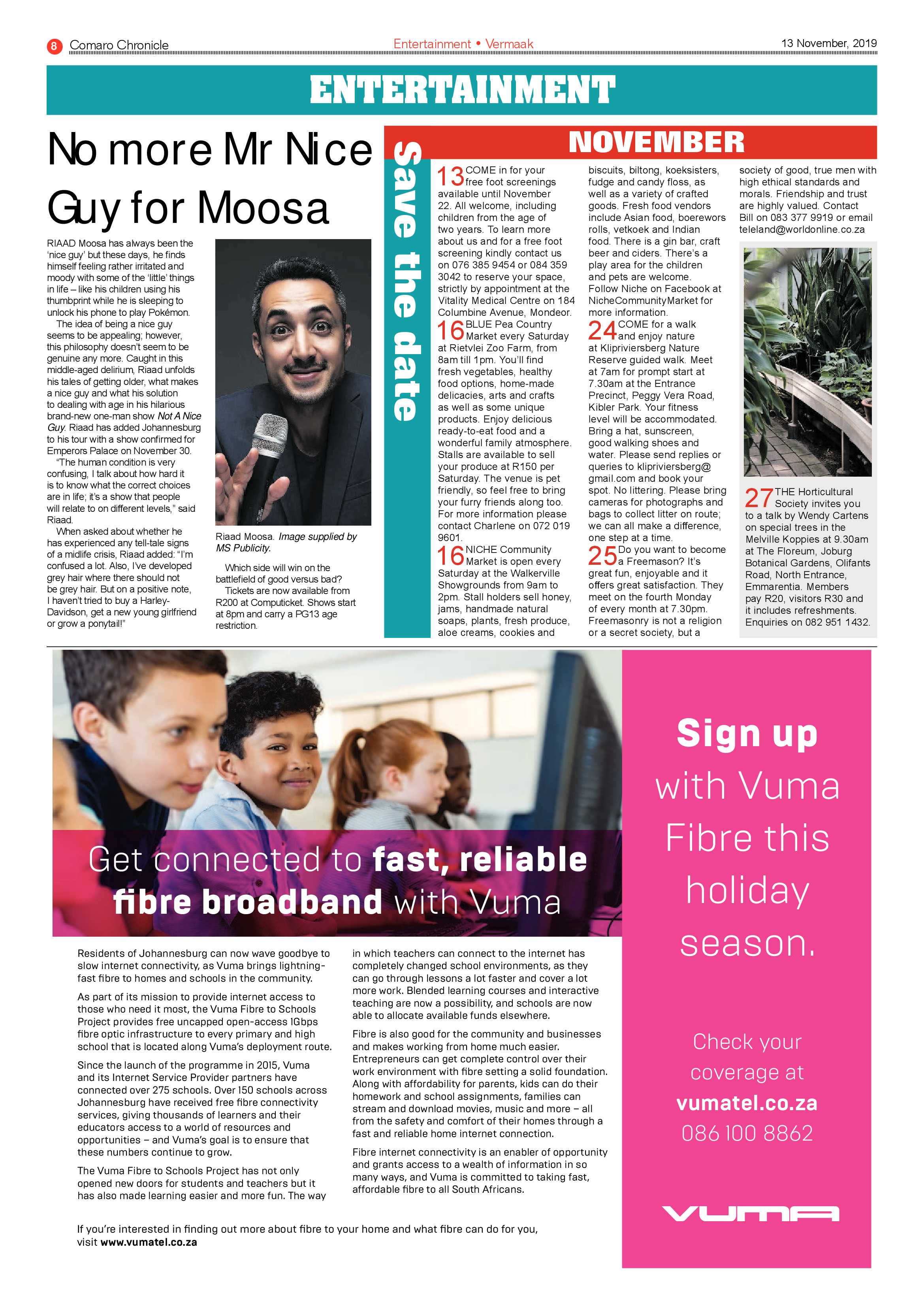 Comaro Chronicle 13 November 2019 page 8