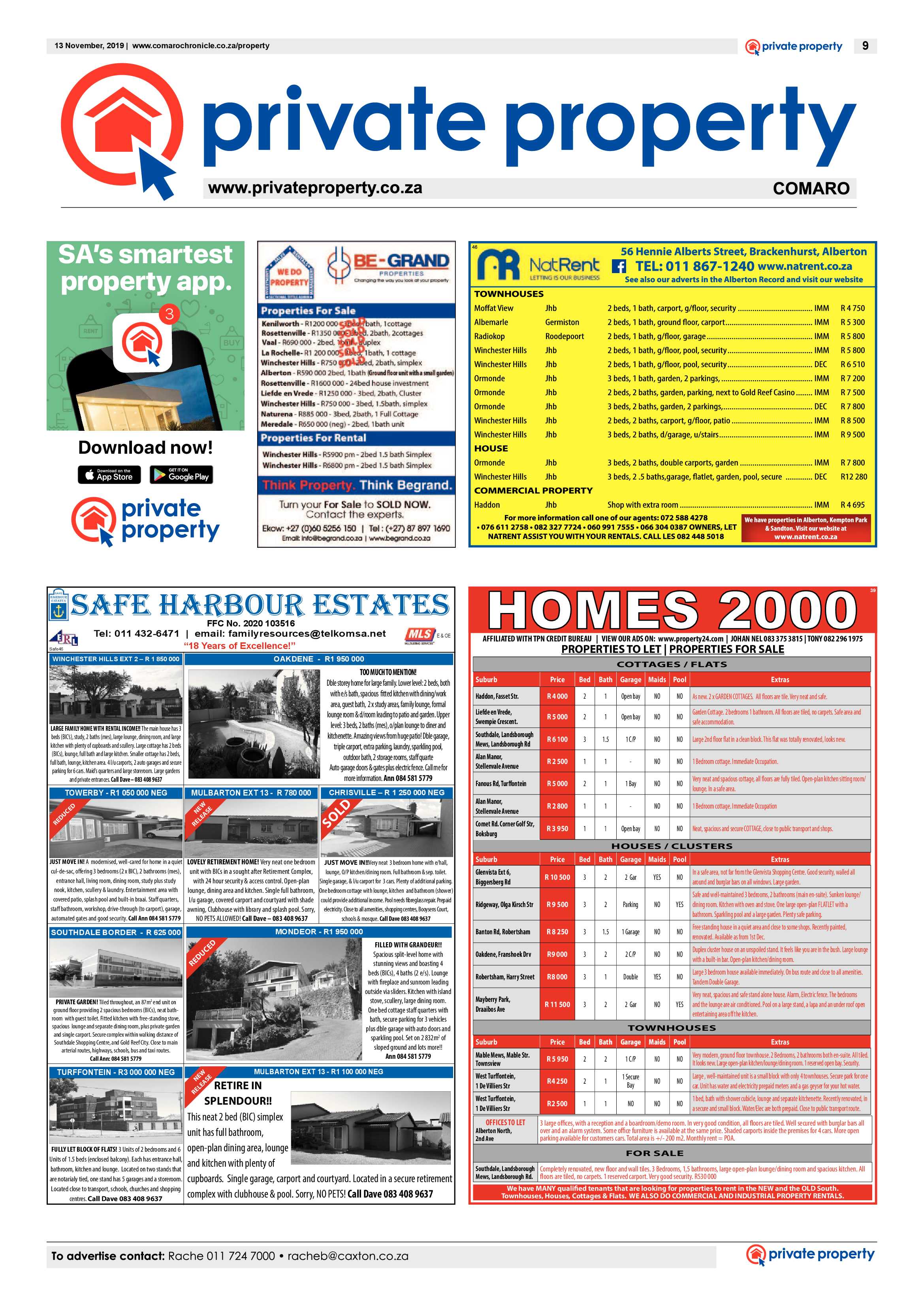 Comaro Chronicle 13 November 2019 page 9