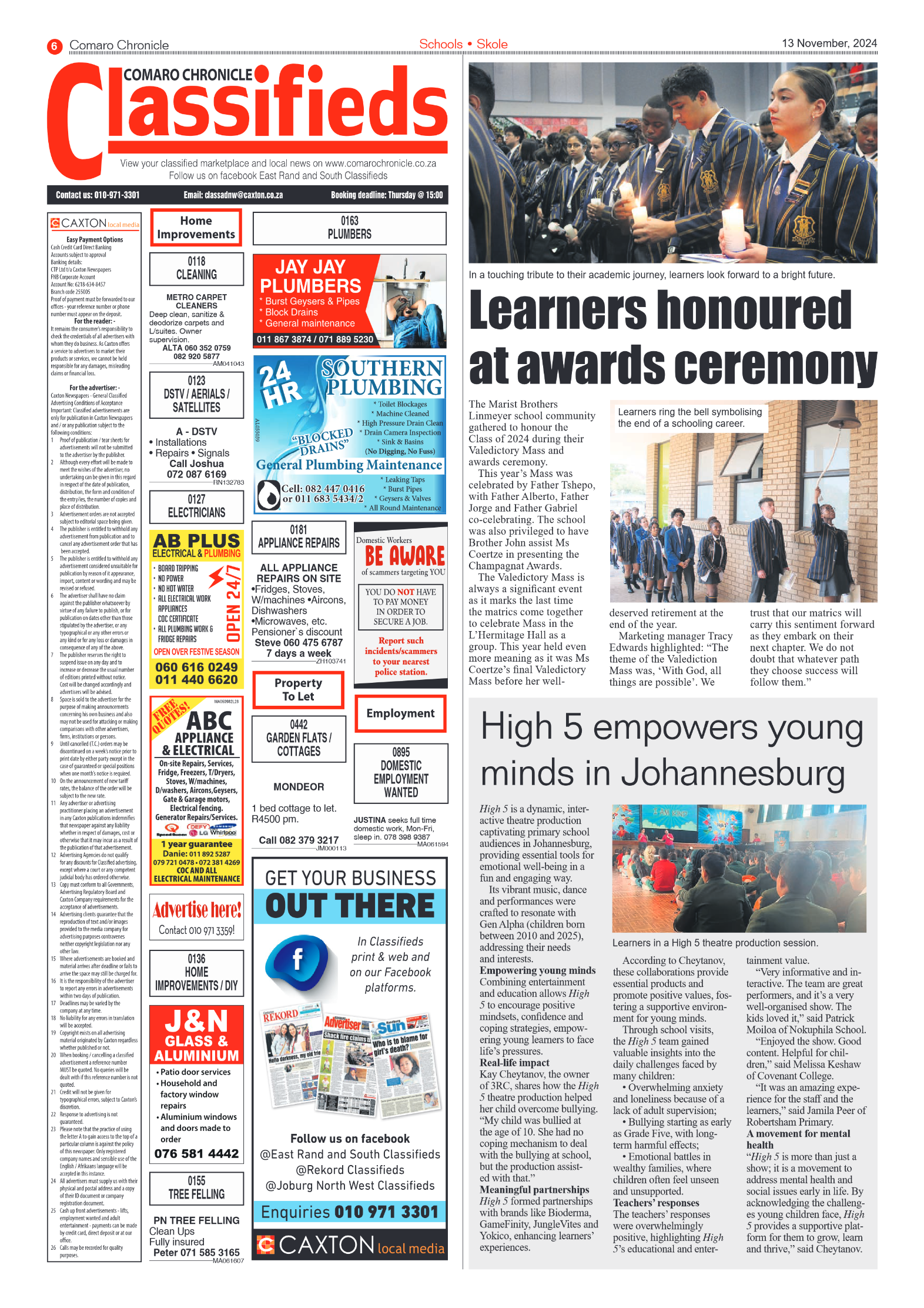 Comaro Chronicle 13 Novemberr 2024 page 6