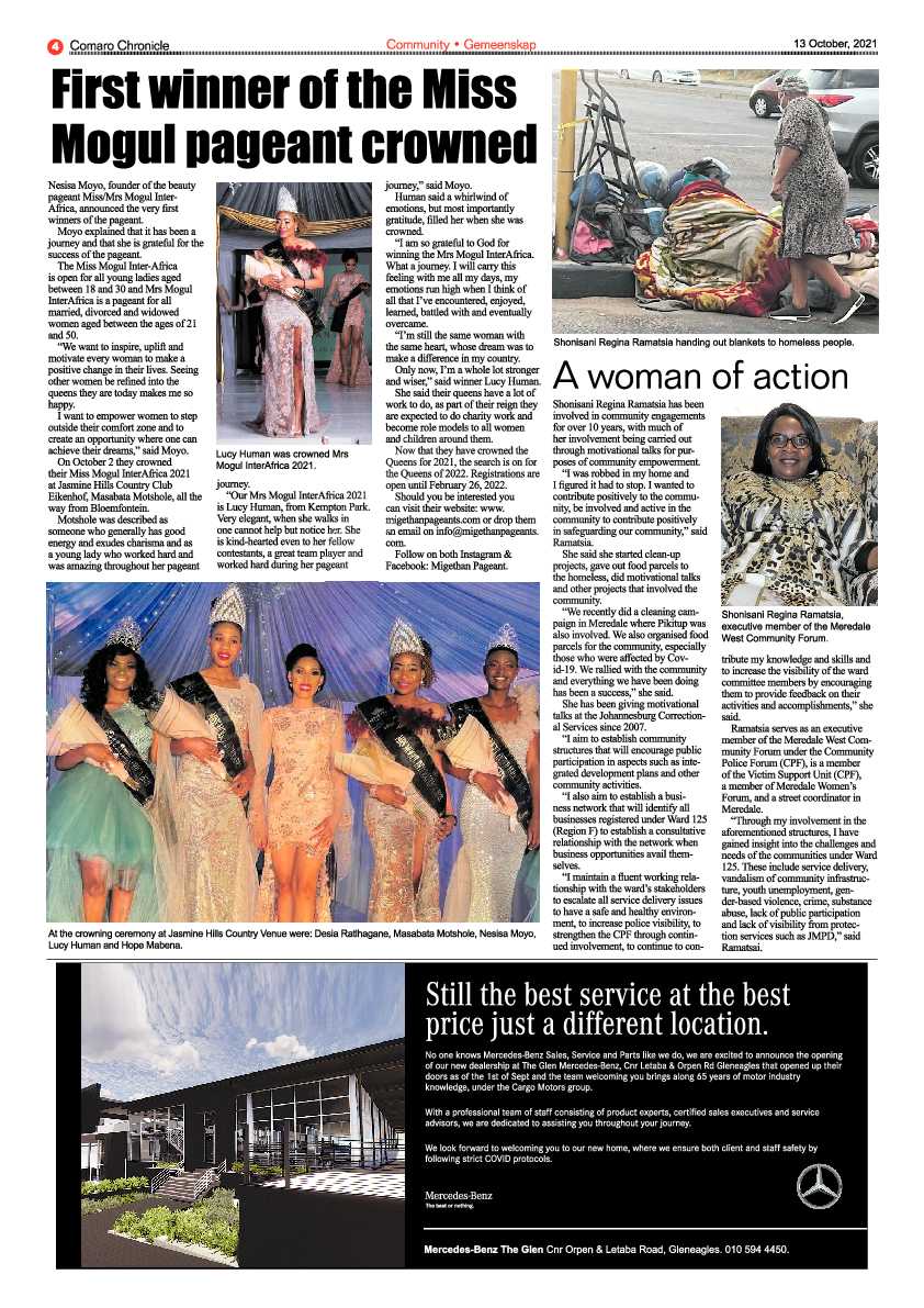 Comaro Chronicle 13 October 2021 page 4