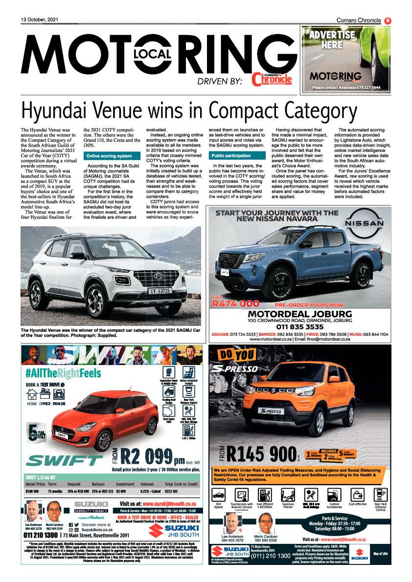 Comaro Chronicle 13 October 2021 page 9