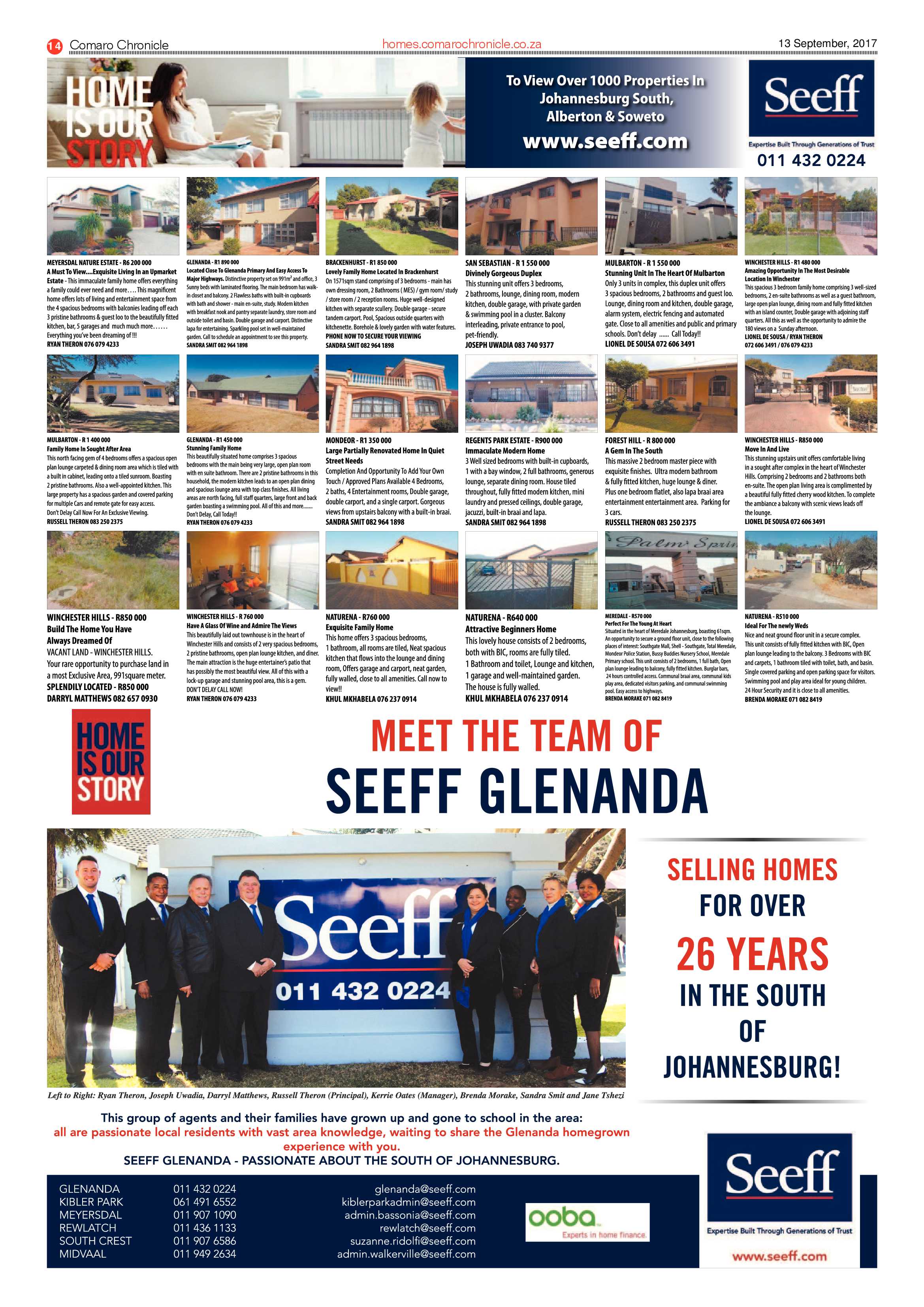 Comaro Chronicle 13 September 2017 page 14