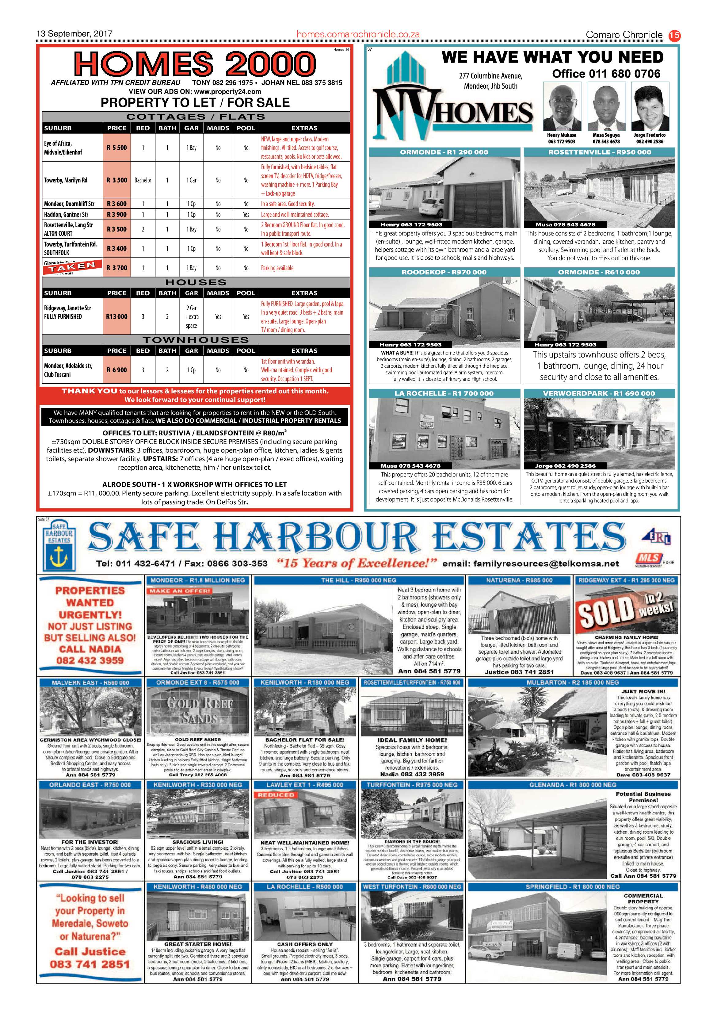 Comaro Chronicle 13 September 2017 page 15