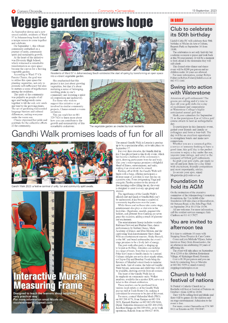Comaro Chronicle 13 September 2023 page 4