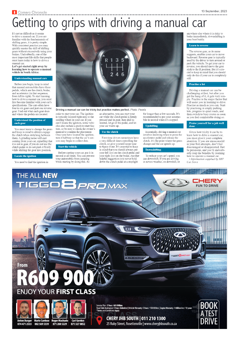 Comaro Chronicle 13 September 2023 page 6