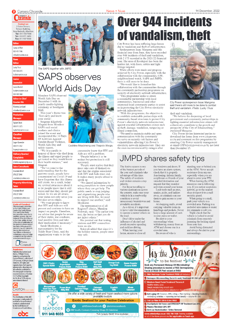 Comaro Chronicle 14 Dec 2022 page 4