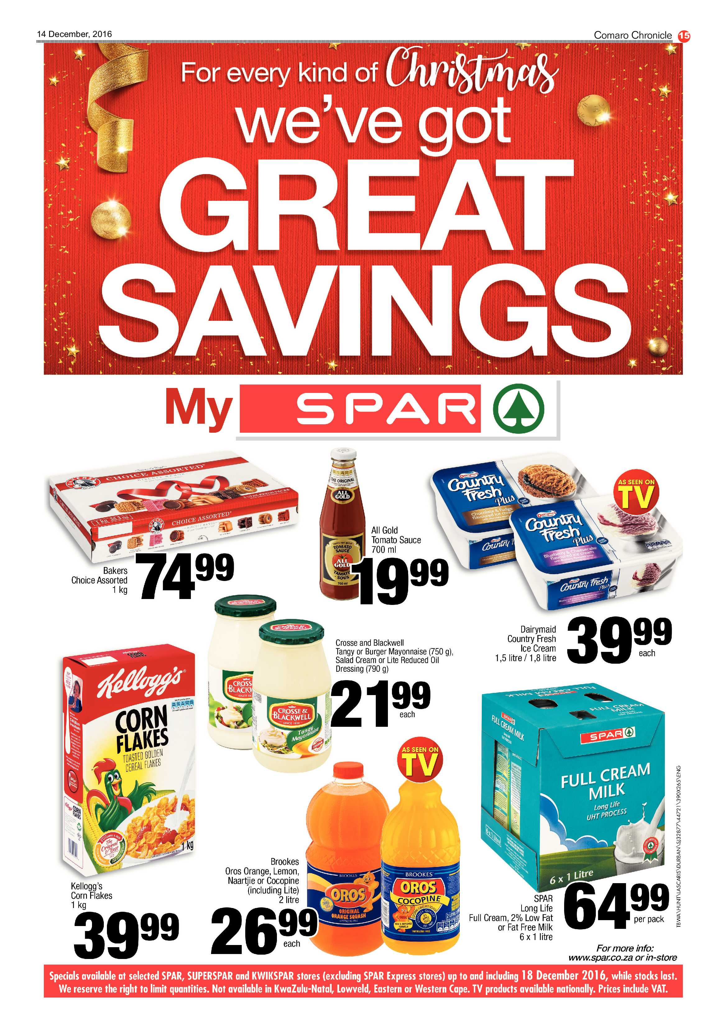 Comaro Chronicle 14 December 2016 page 15