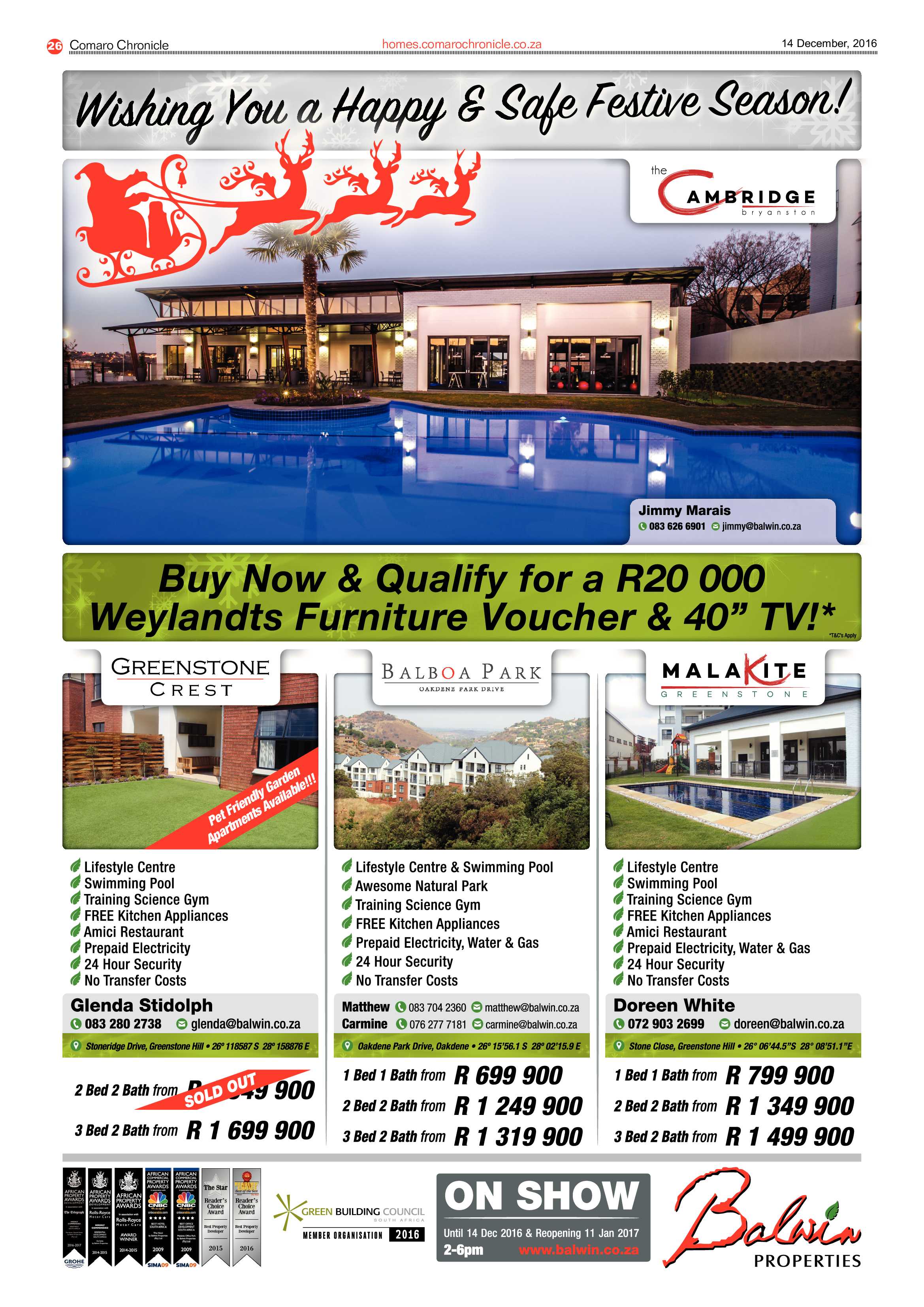Comaro Chronicle 14 December 2016 page 26