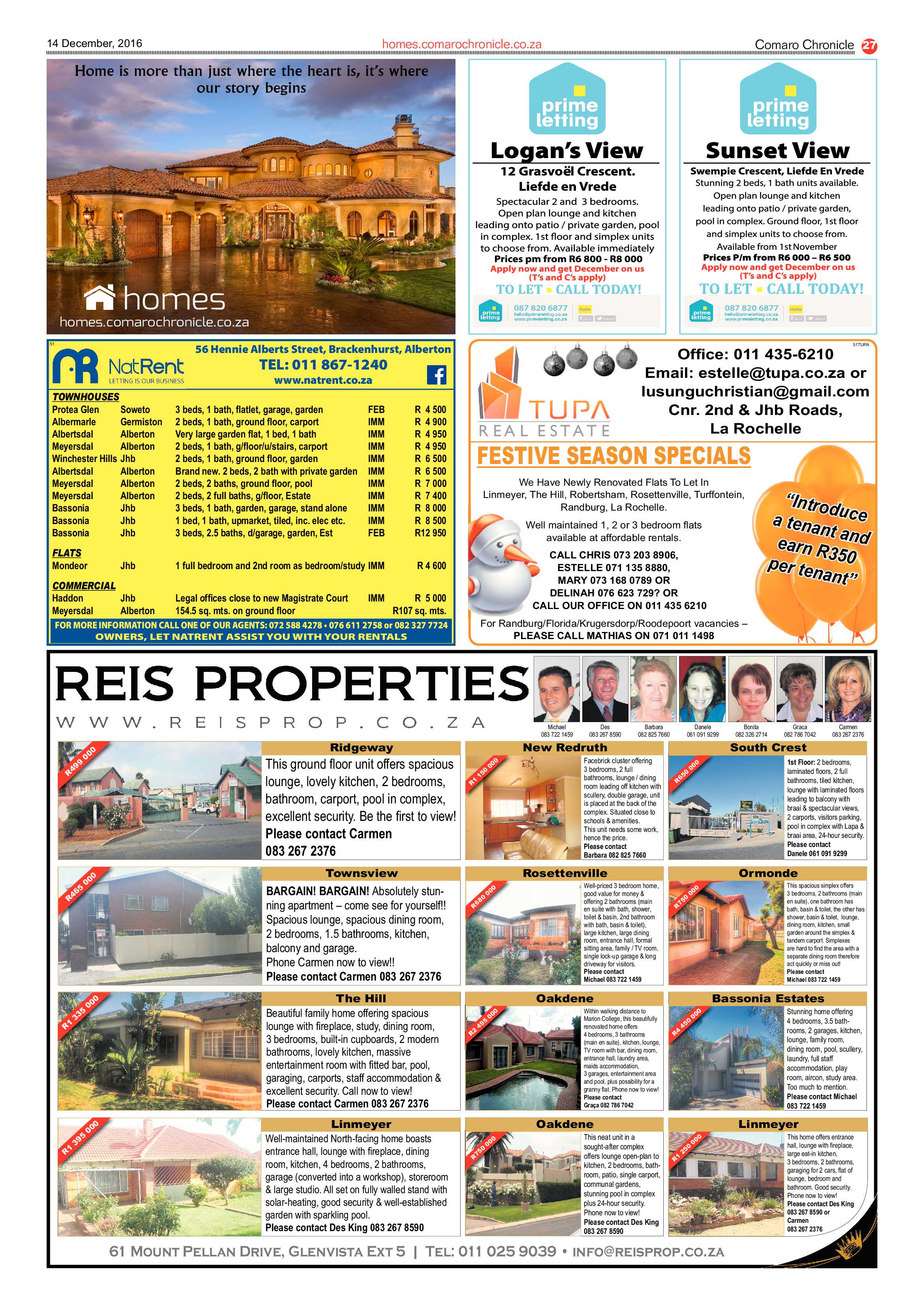 Comaro Chronicle 14 December 2016 page 27