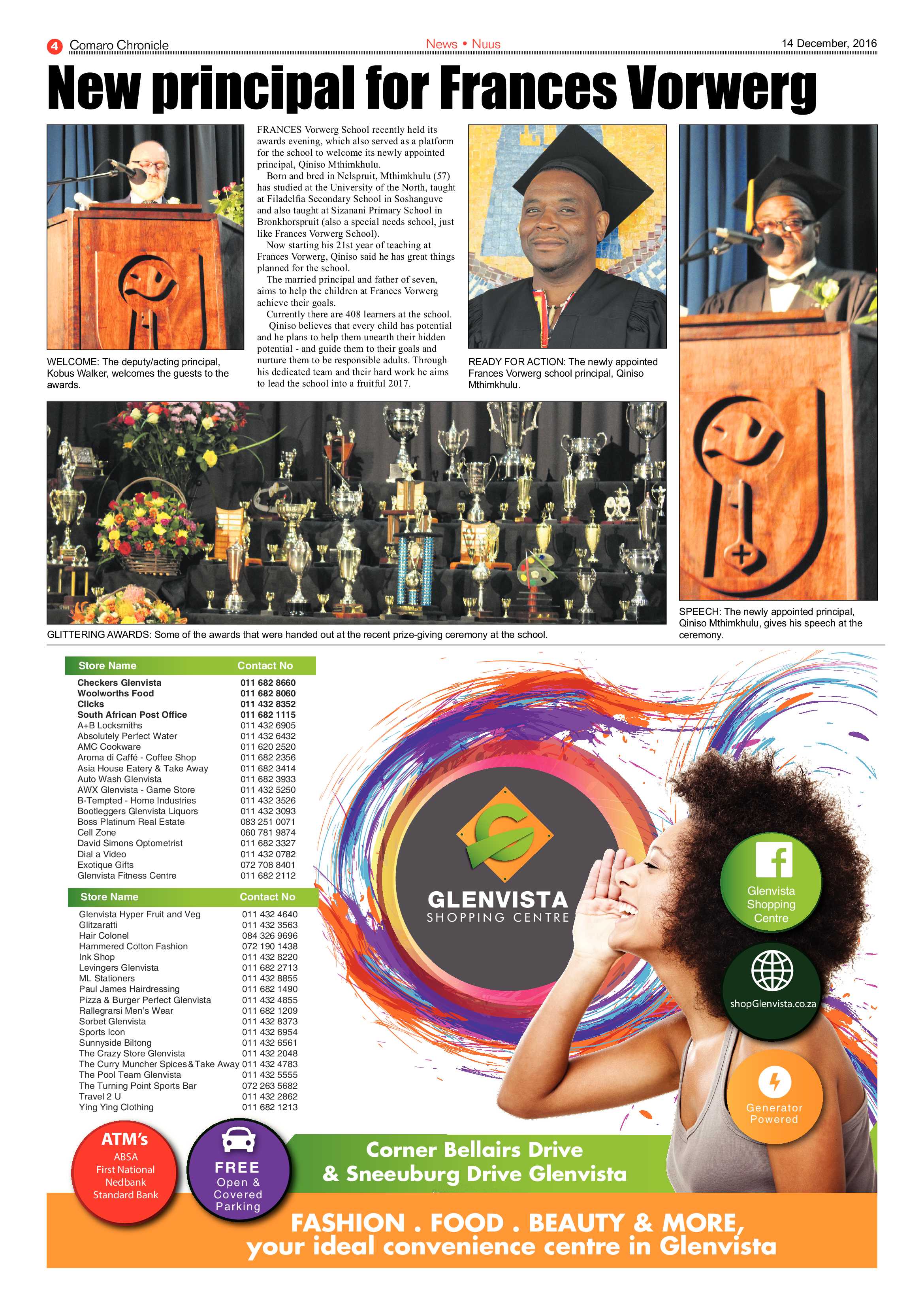 Comaro Chronicle 14 December 2016 page 4