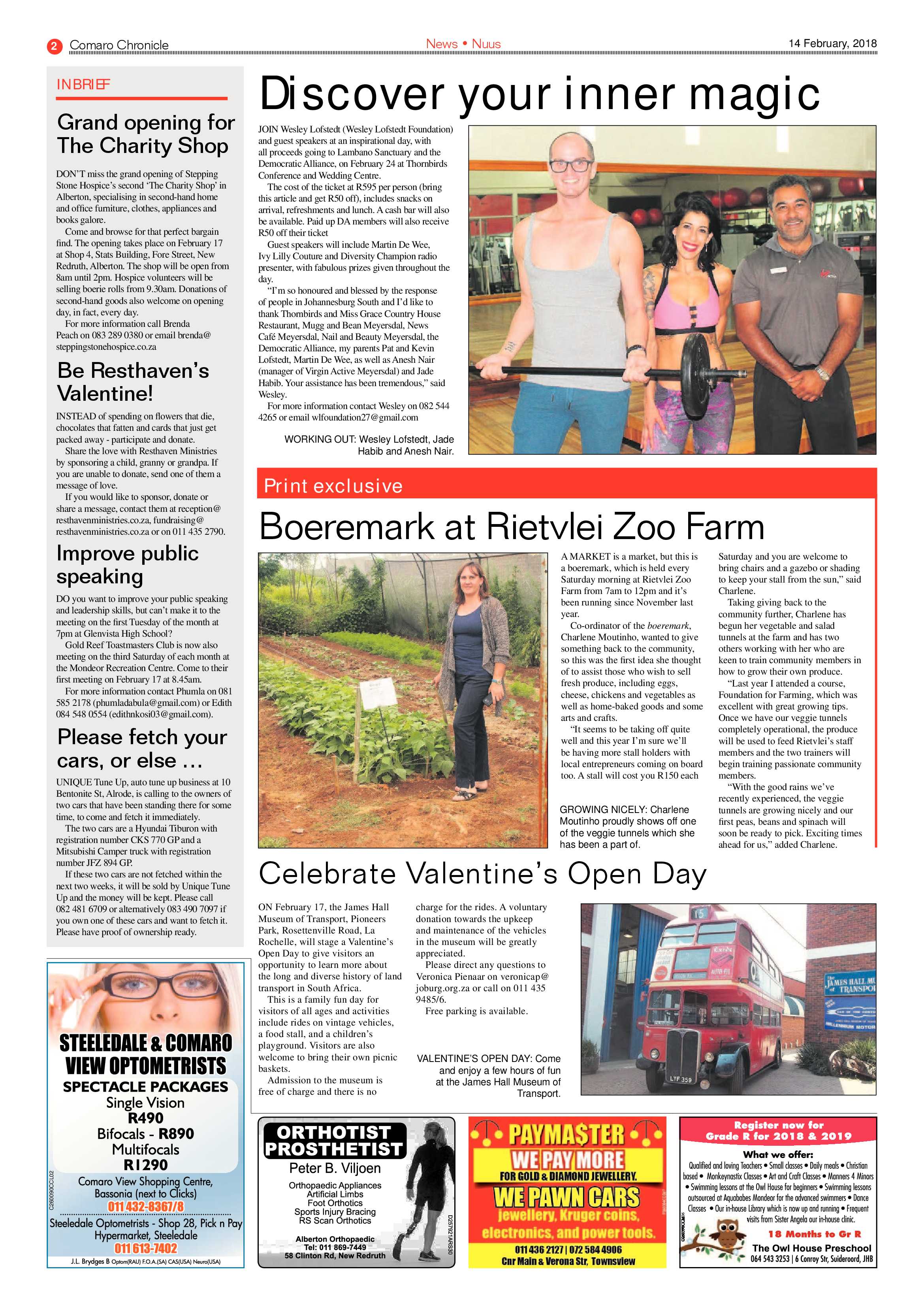 Comaro Chronicle 14 February 2018 page 2