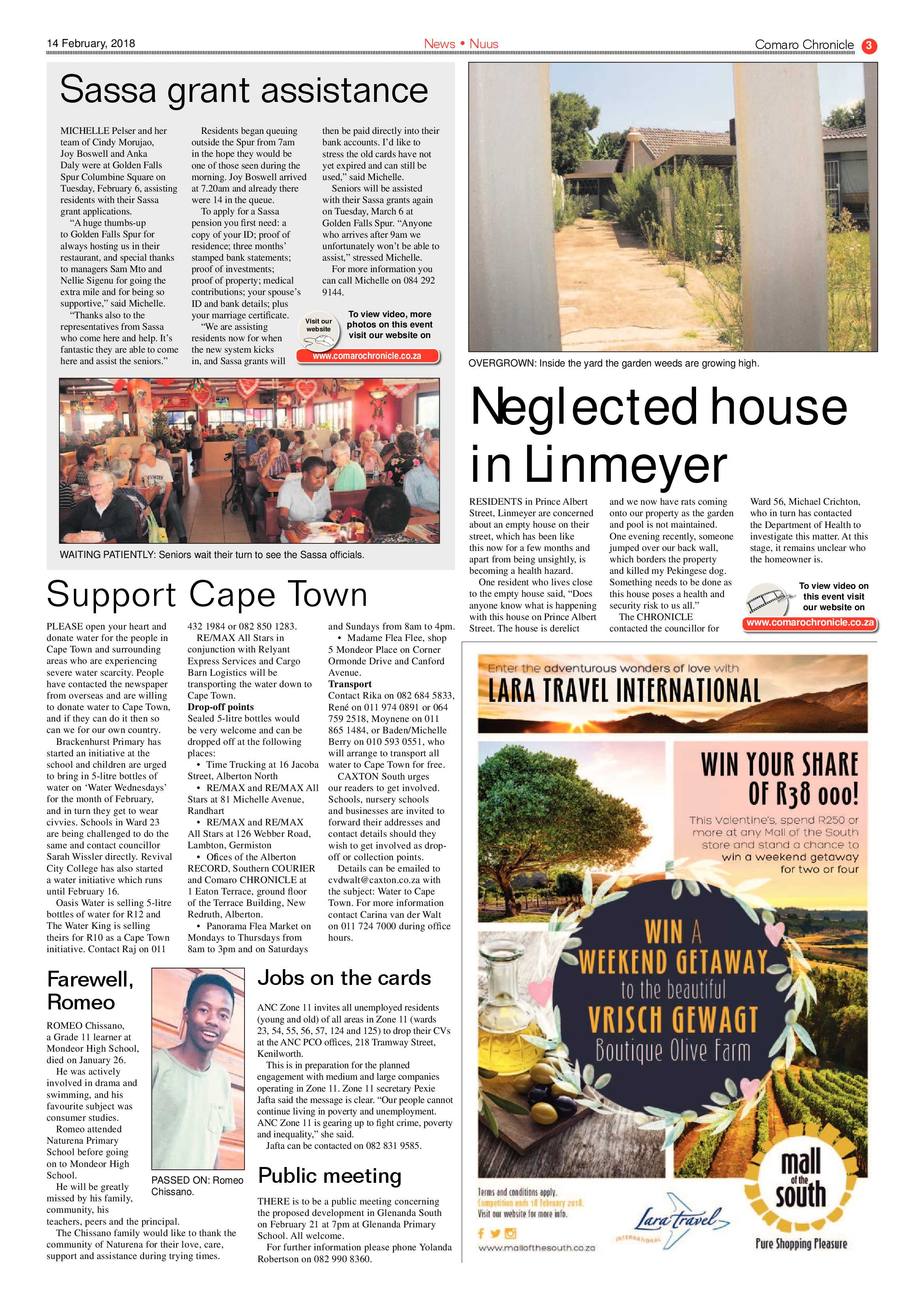 Comaro Chronicle 14 February 2018 page 3