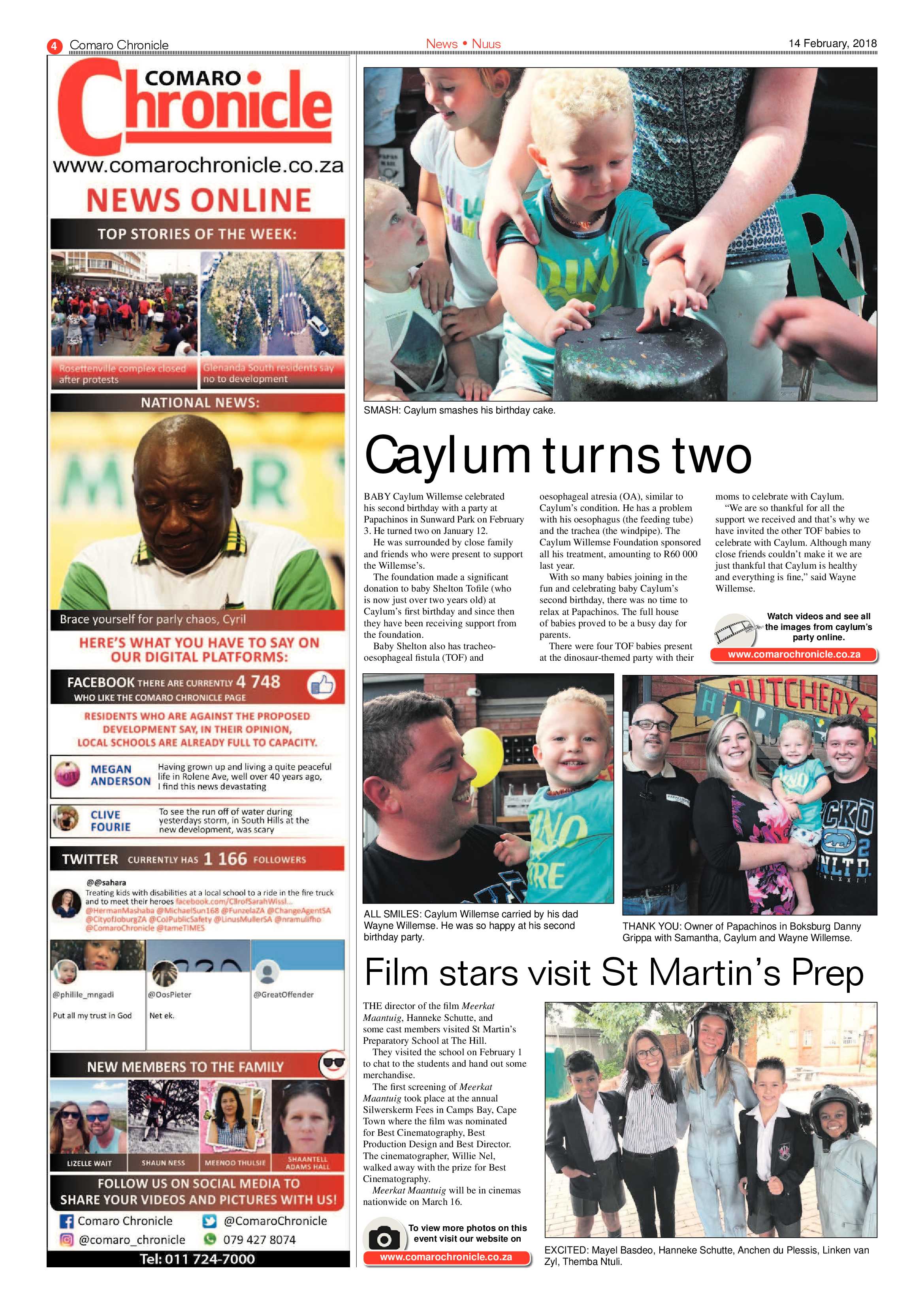 Comaro Chronicle 14 February 2018 page 4