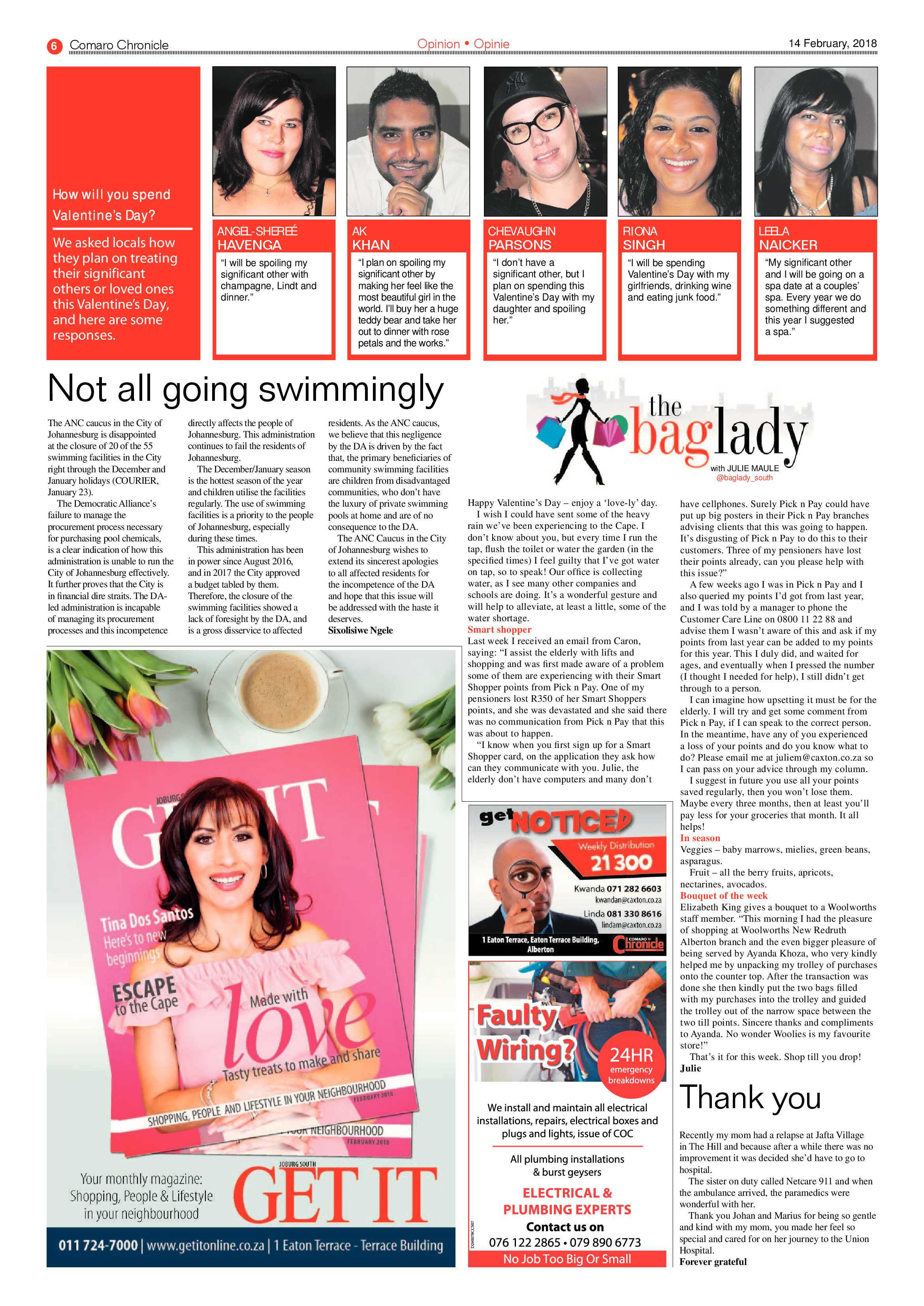 Comaro Chronicle 14 February 2018 page 6