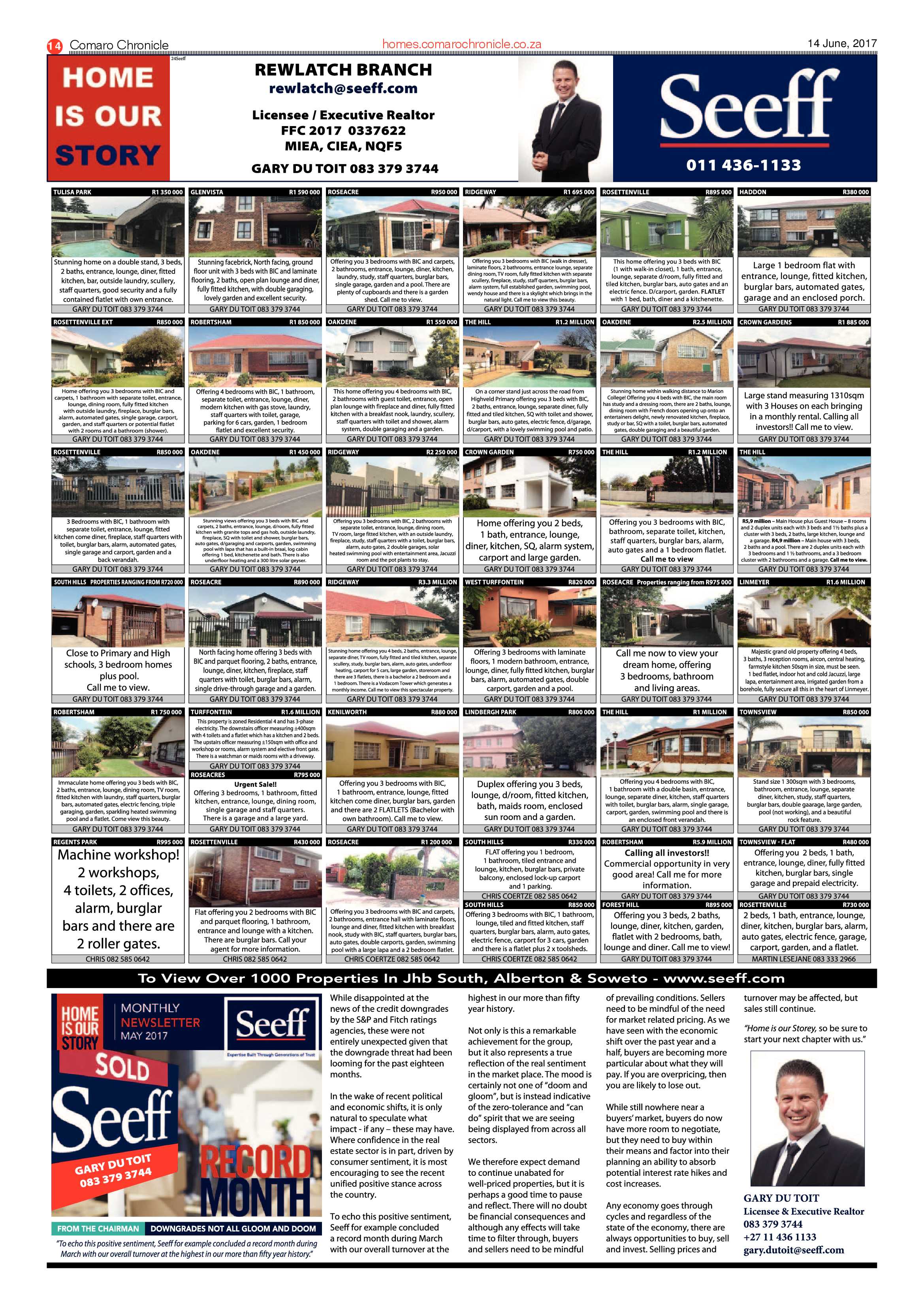 Comaro Chronicle 14 June 2017 page 14
