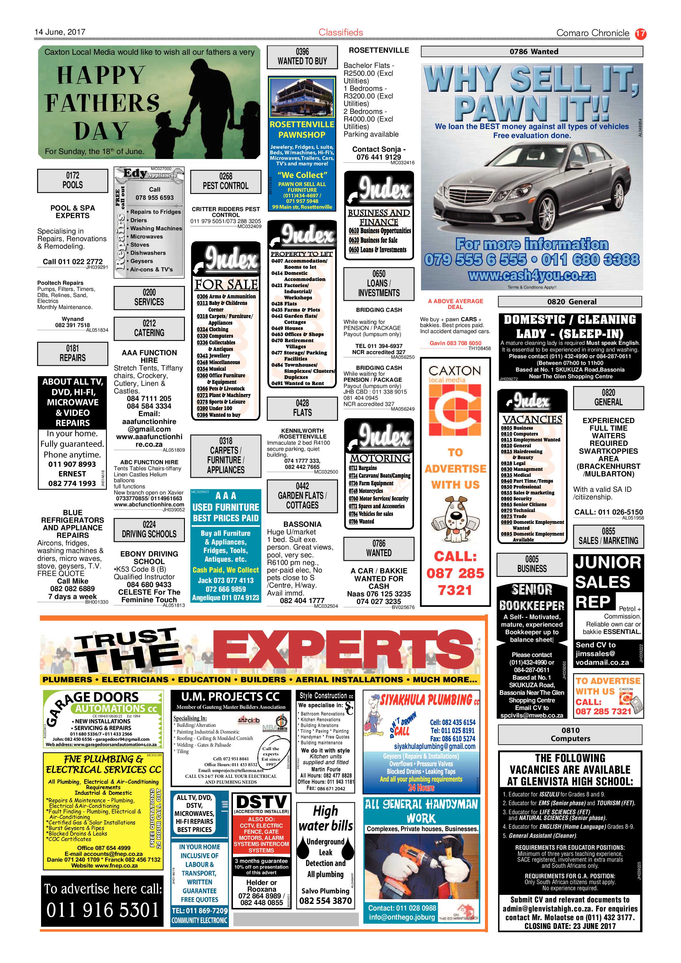 Comaro Chronicle 14 June 2017 page 17