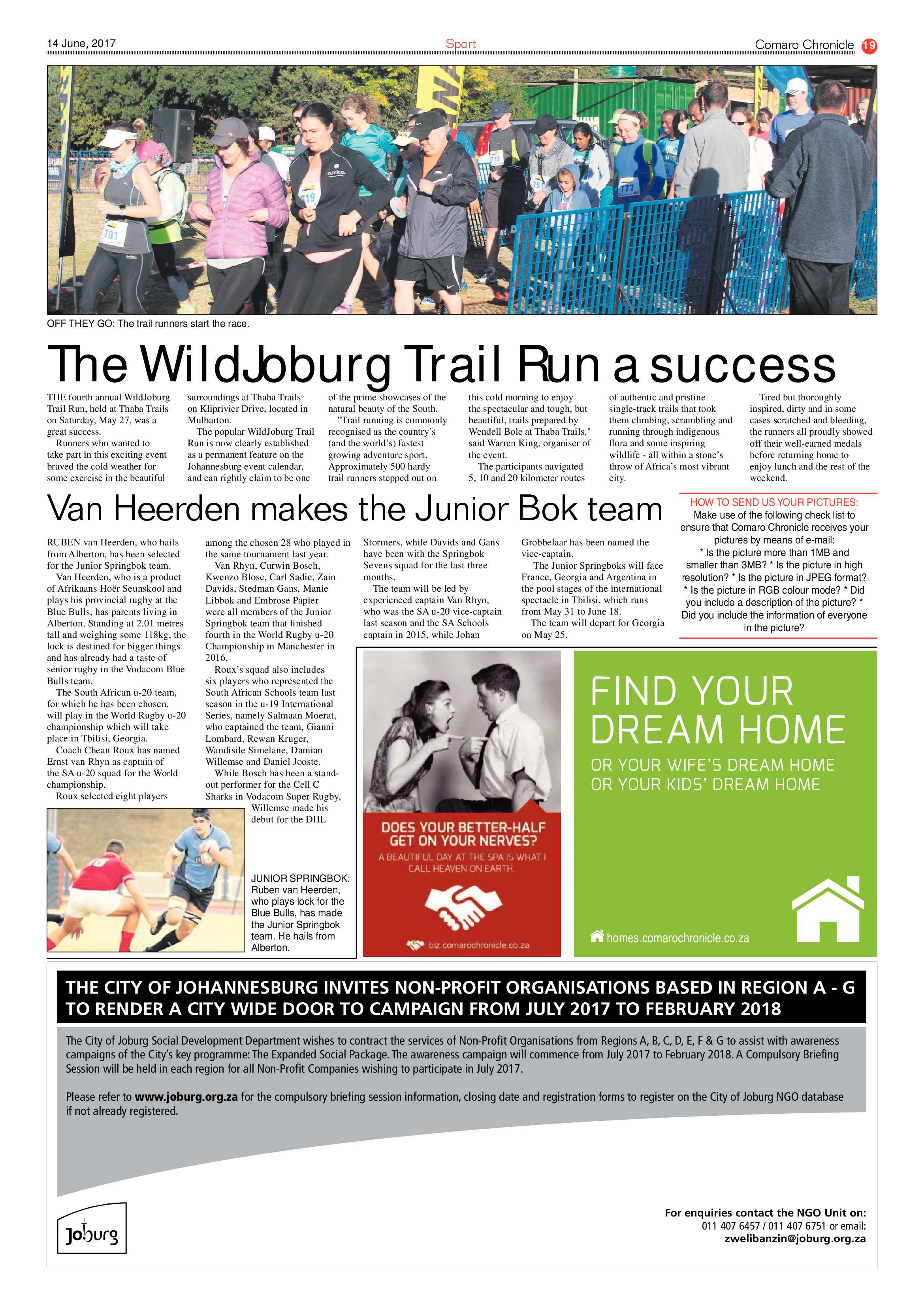 Comaro Chronicle 14 June 2017 page 19