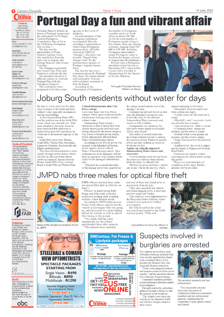 Comaro Chronicle 14 June 2023 page 2