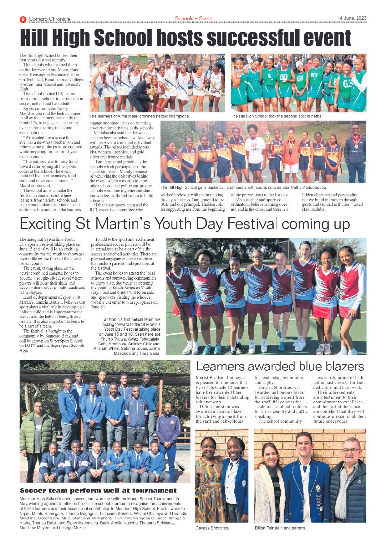 Comaro Chronicle 14 June 2023 page 6